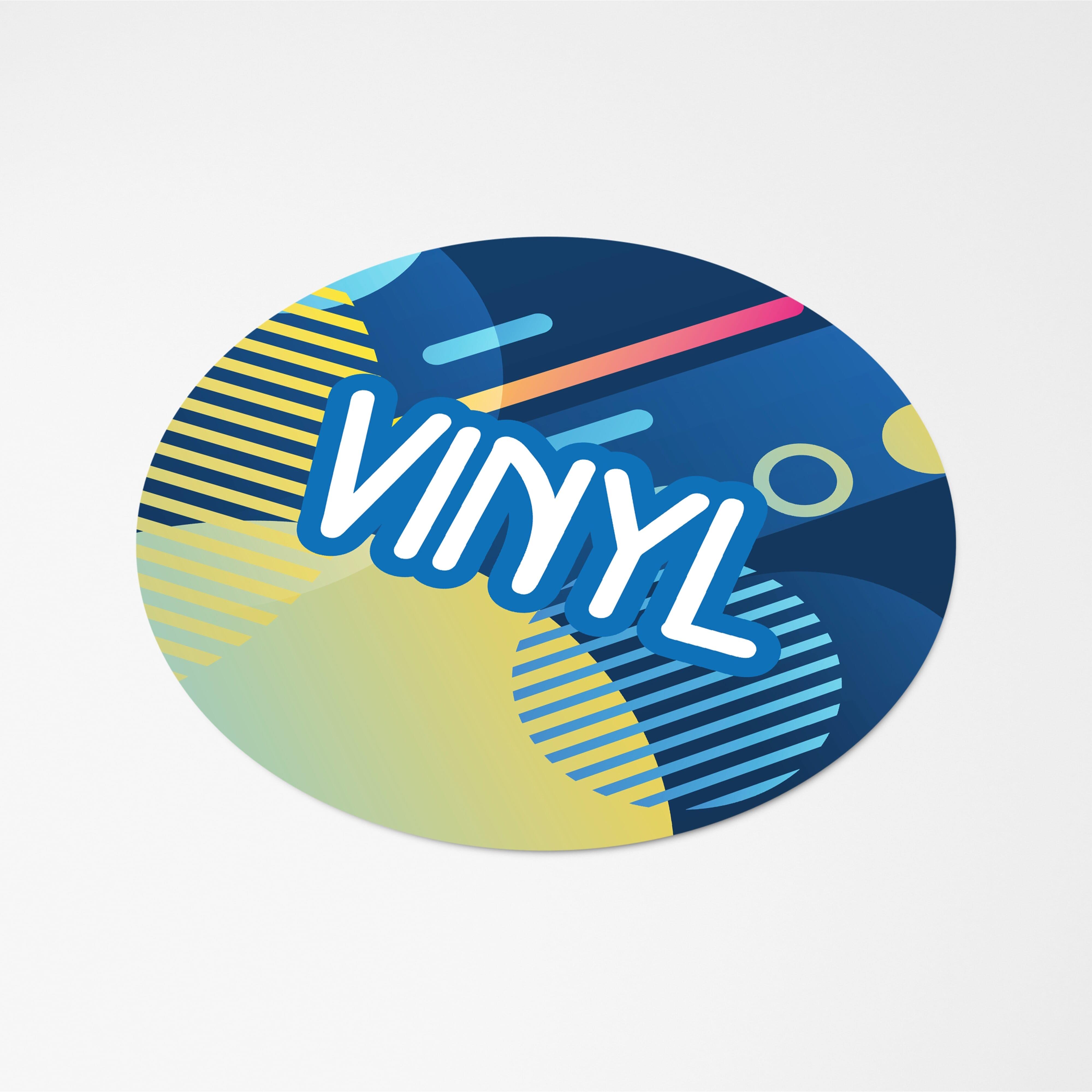Vinyl Sticker Rund Ø 10 mm