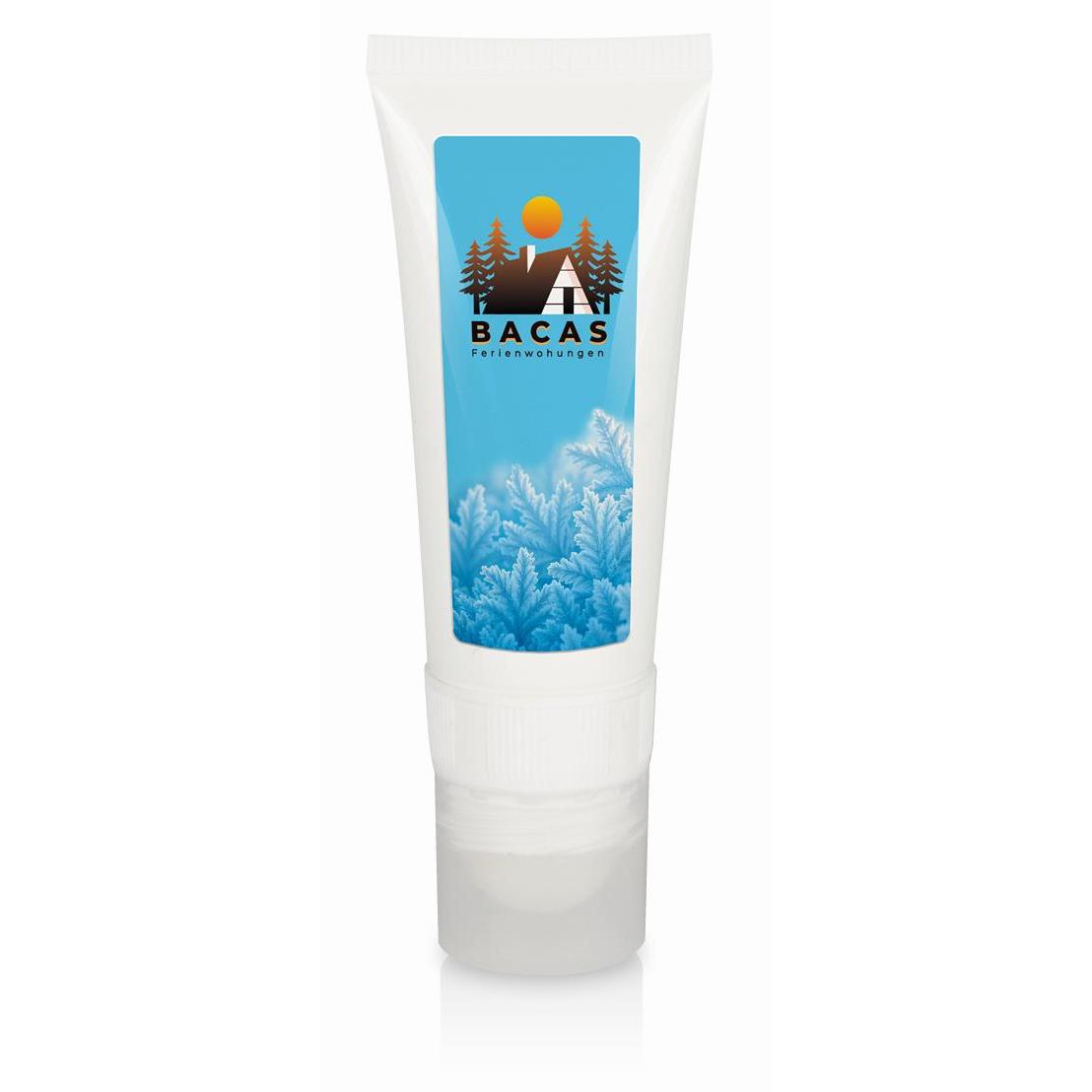 Double Care Tube mit Sonnenschutzcreme ´Sensitiv´ LSF 50 + Lippenbalsam LSF 30 - inkl. 4c Etikett