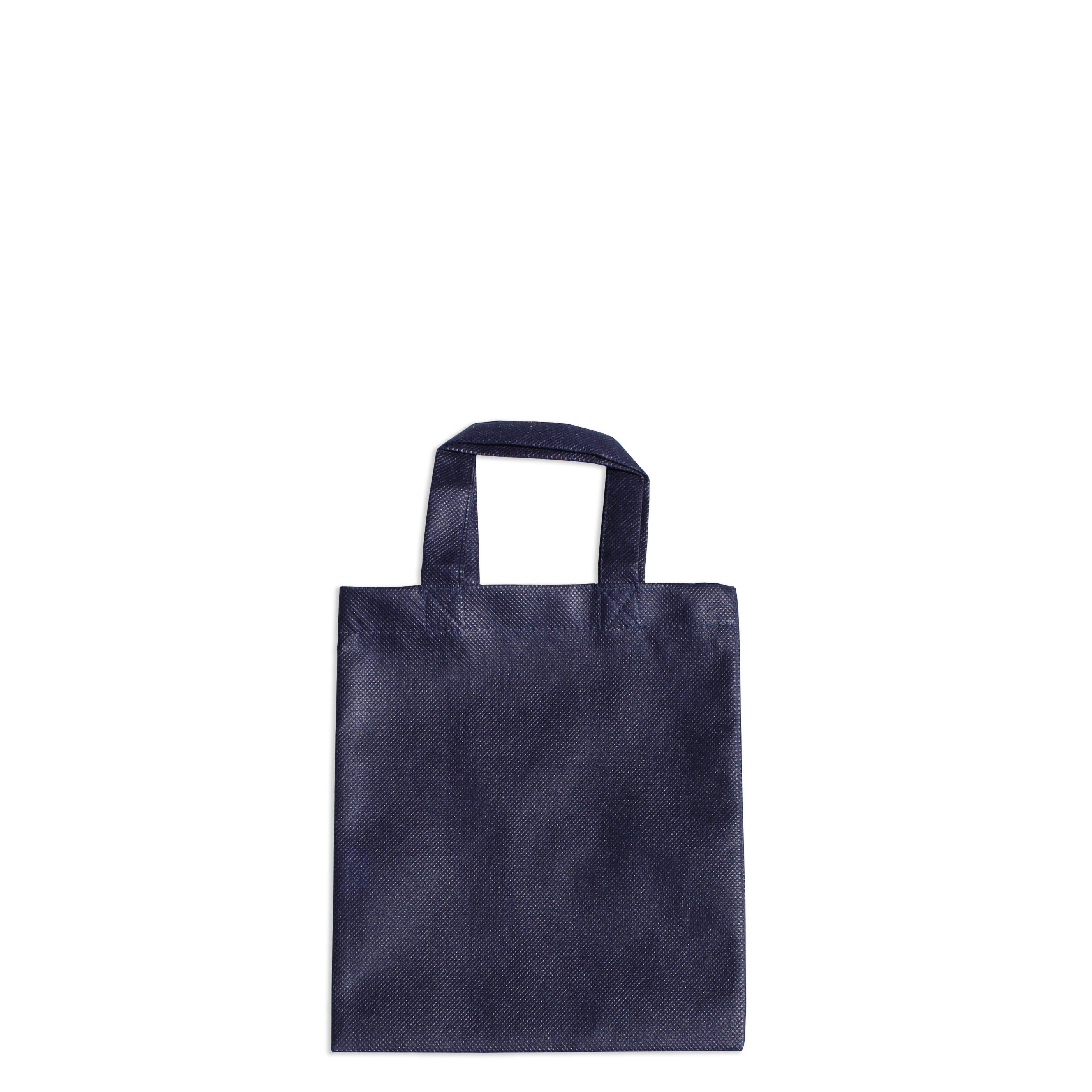 Mini-Vliestasche navyblau