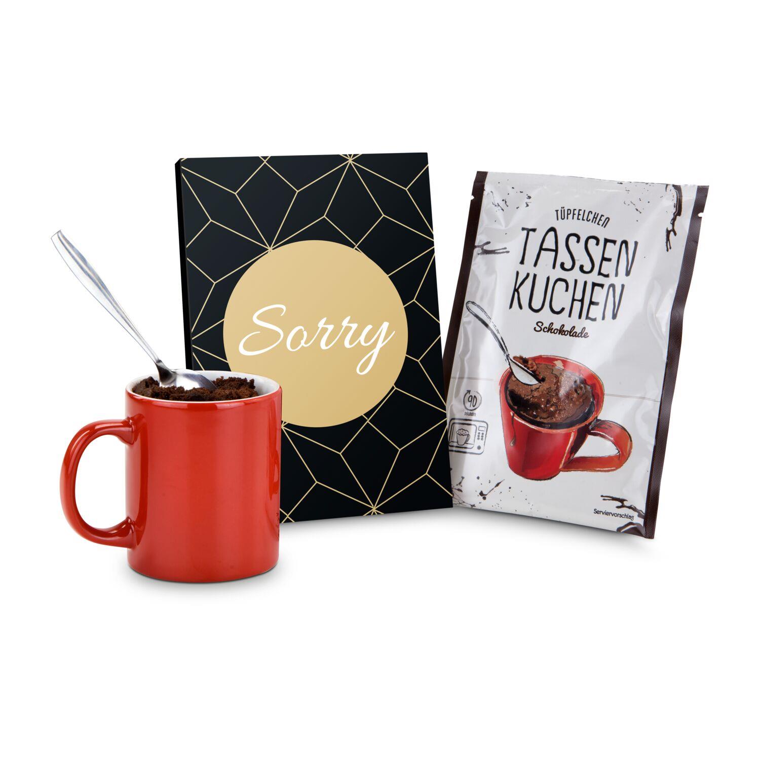 Geschenkartikel: Tassenkuchen 70 g, Sorry