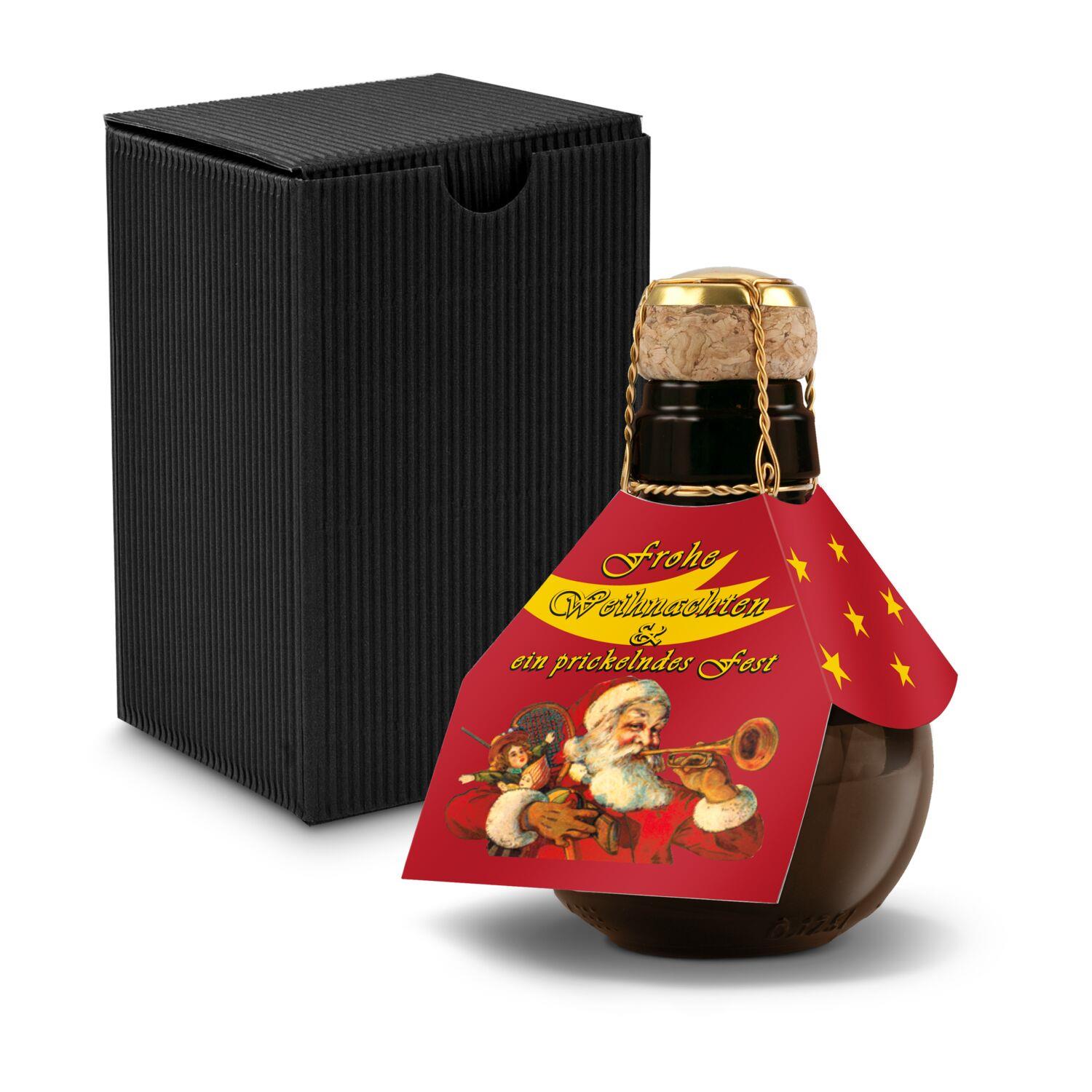 Origineller Sekt Weihnachtsgruß - im Geschenkkarton, 125 ml