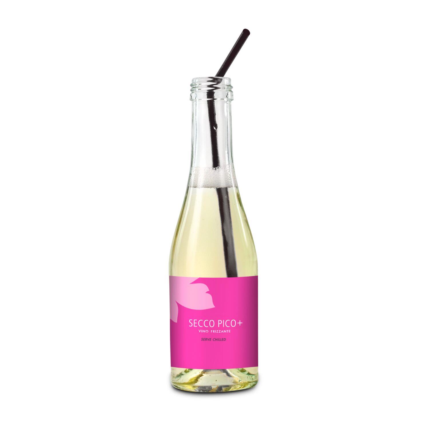 Promo Secco Piccolo - Flasche klar - Kapsel gold, 0,2 l