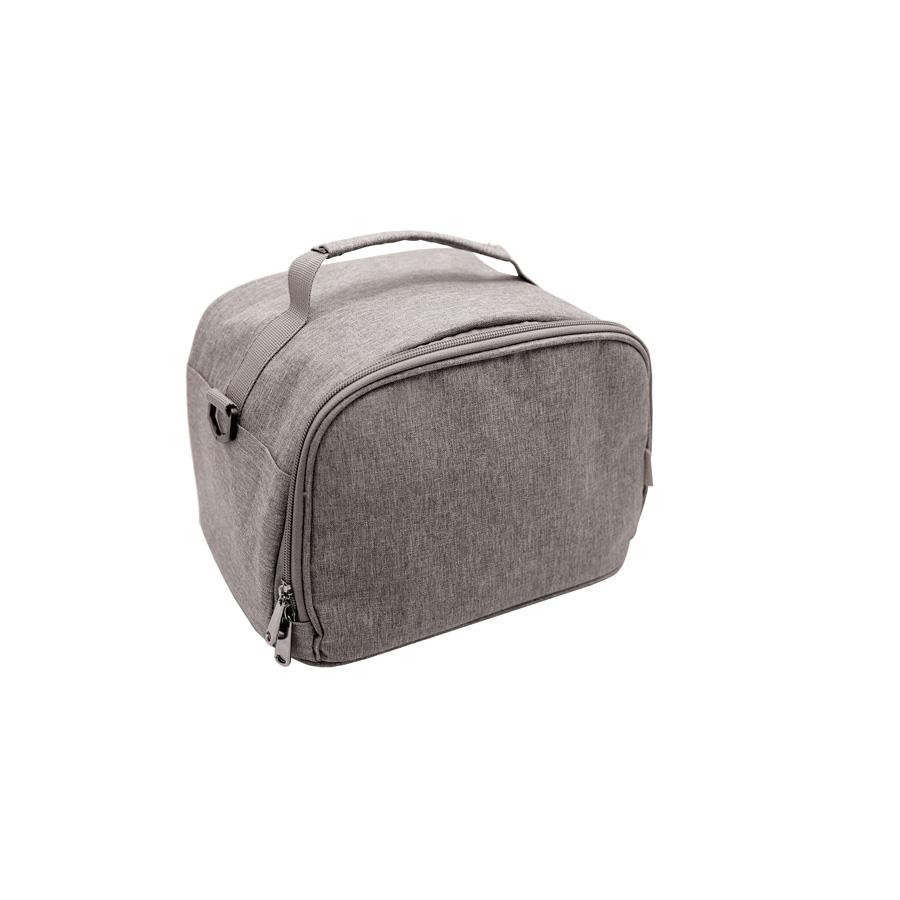 Isothermer lunch bag  Nara , aus RPET, grau meliert
