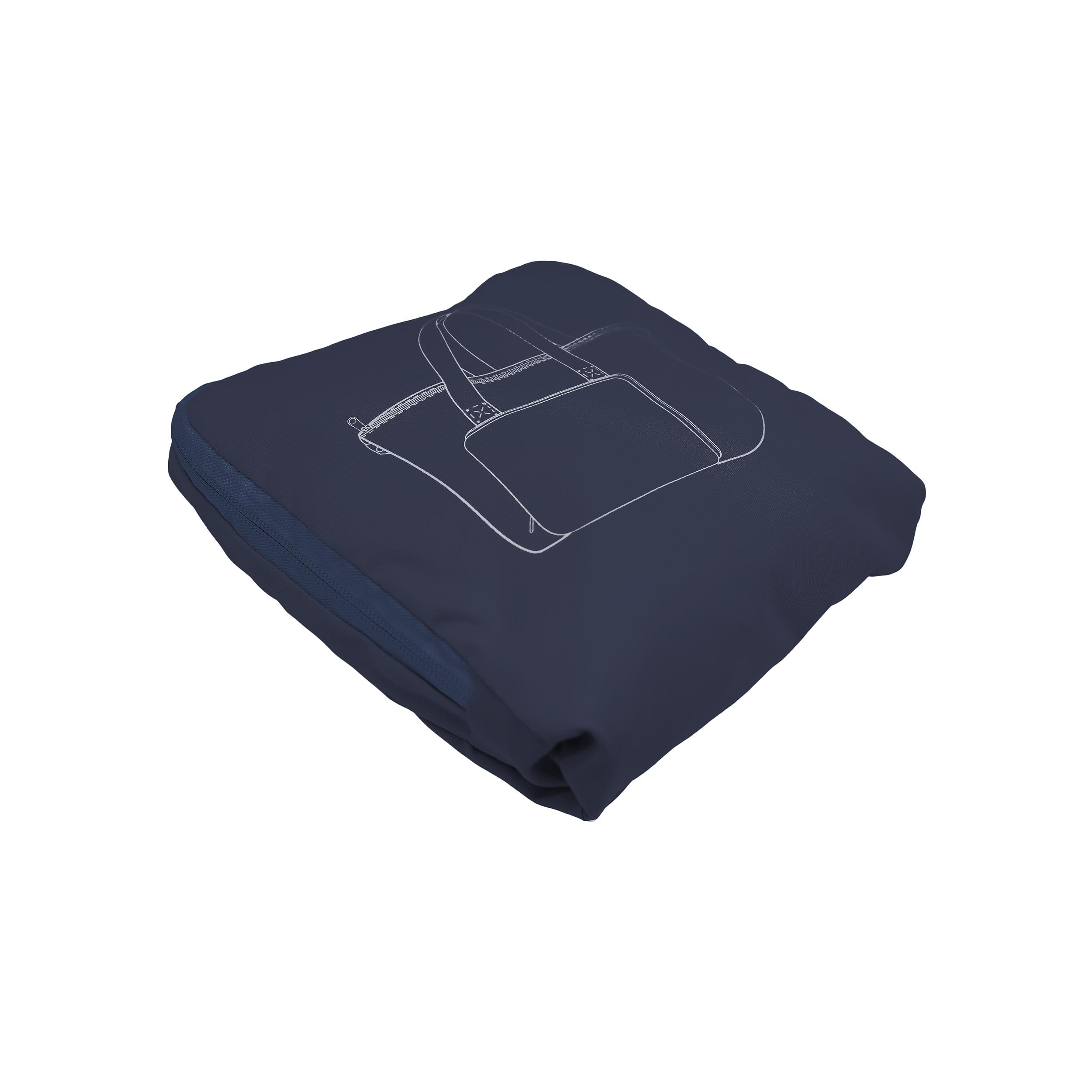 Faltbare Reisetasche  Tenerife , Polycotton Mitternachtsblau