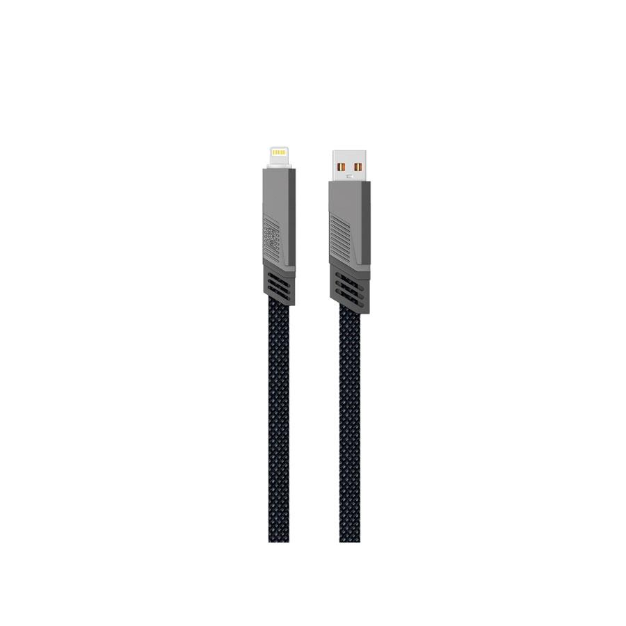 Universelles 4-in-1-Kabel  Orlando , 1m, anthrazitgrau