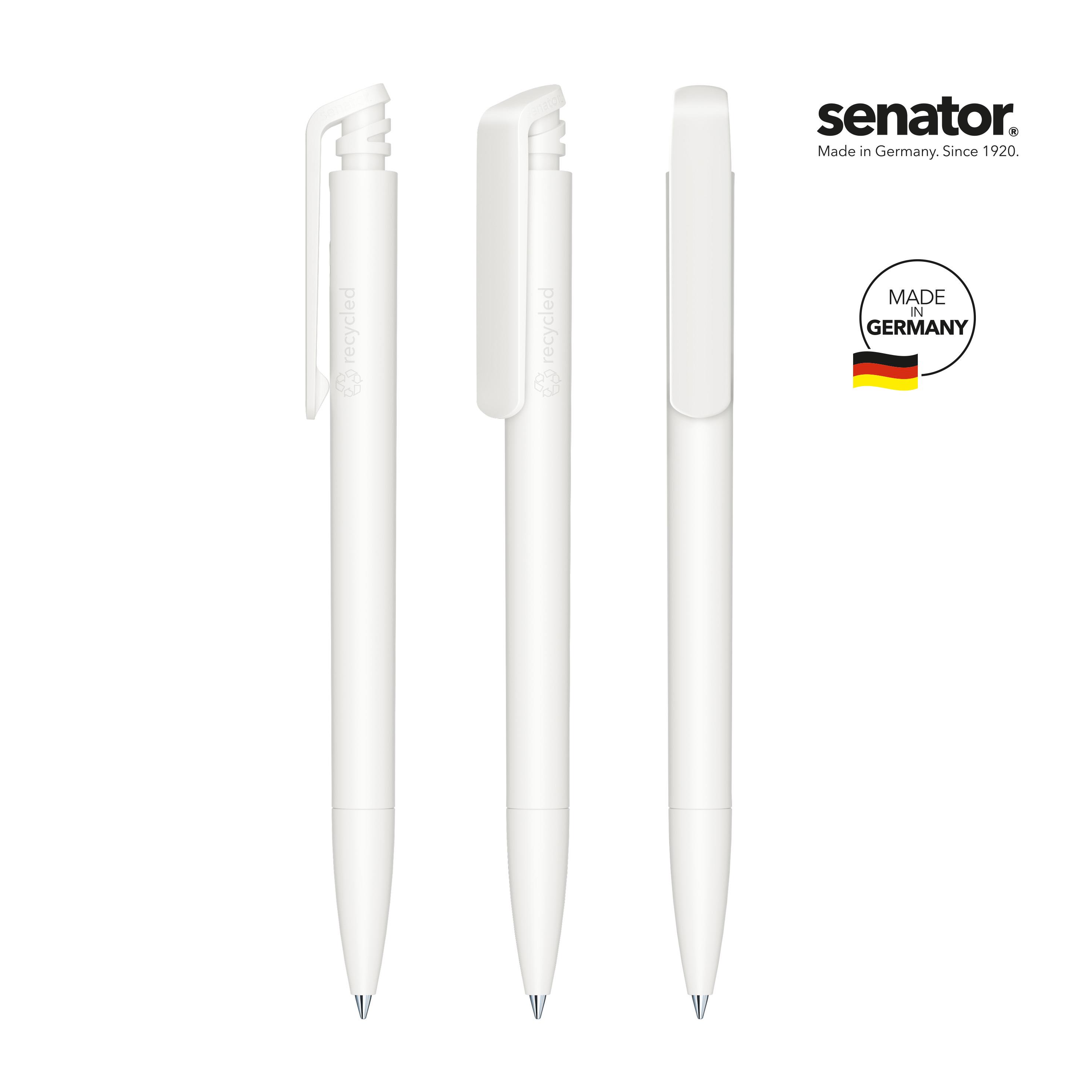 senator Trento Matt Recycled Druckkugelschreiber