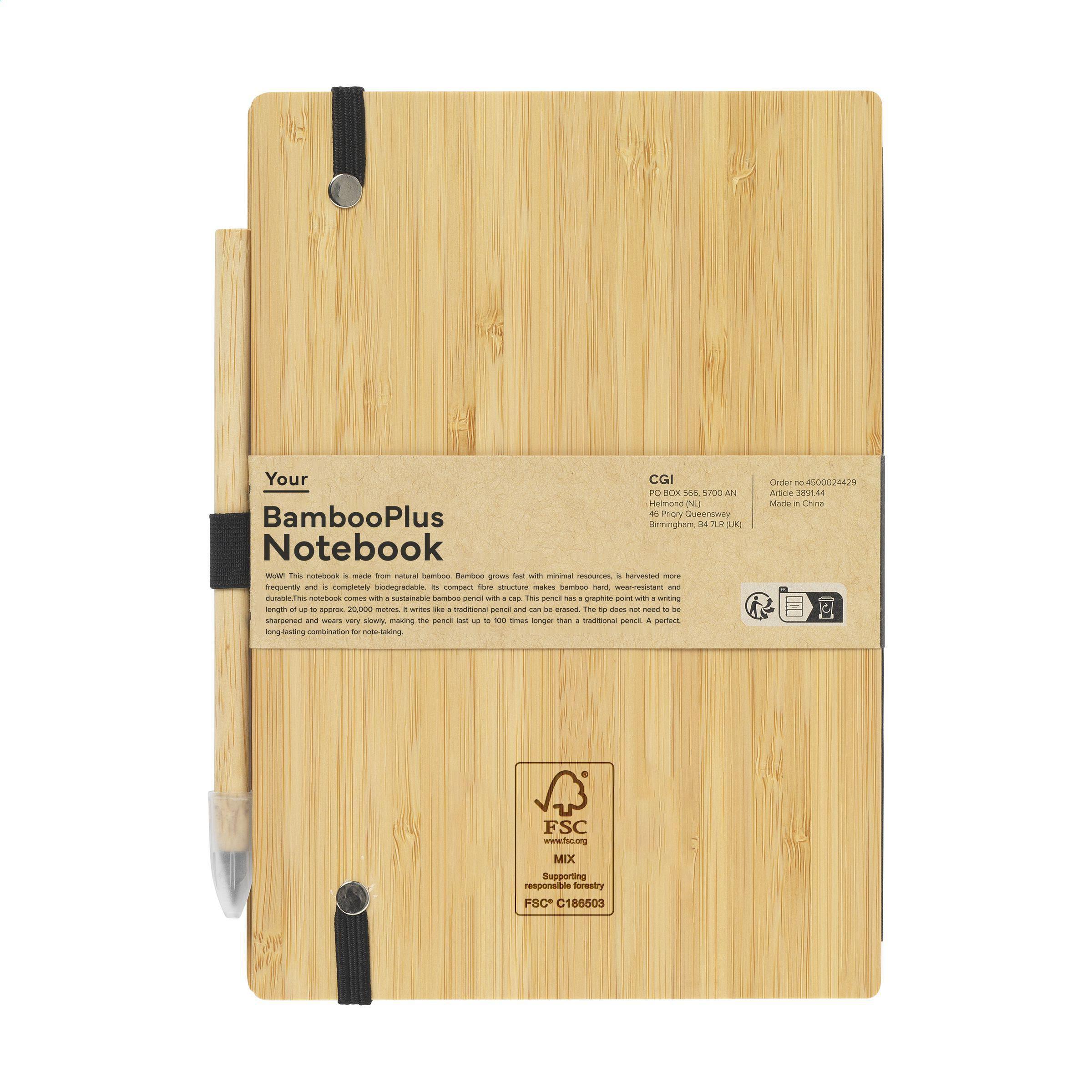 BambooPlus Notebook A5 - Inkless Pen Notizbuch