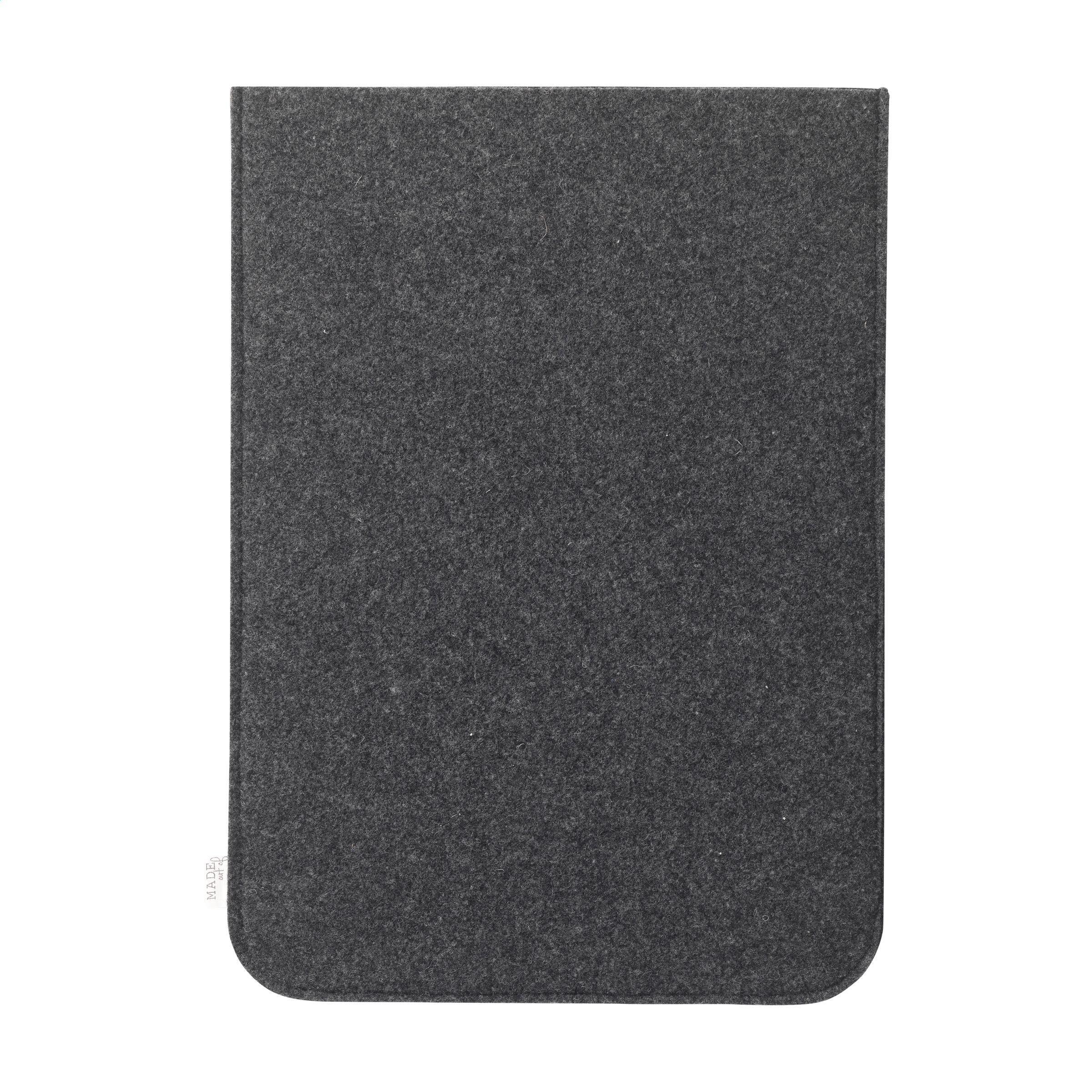 Recycled Felt & Apple Leather Laptop Sleeve 16´