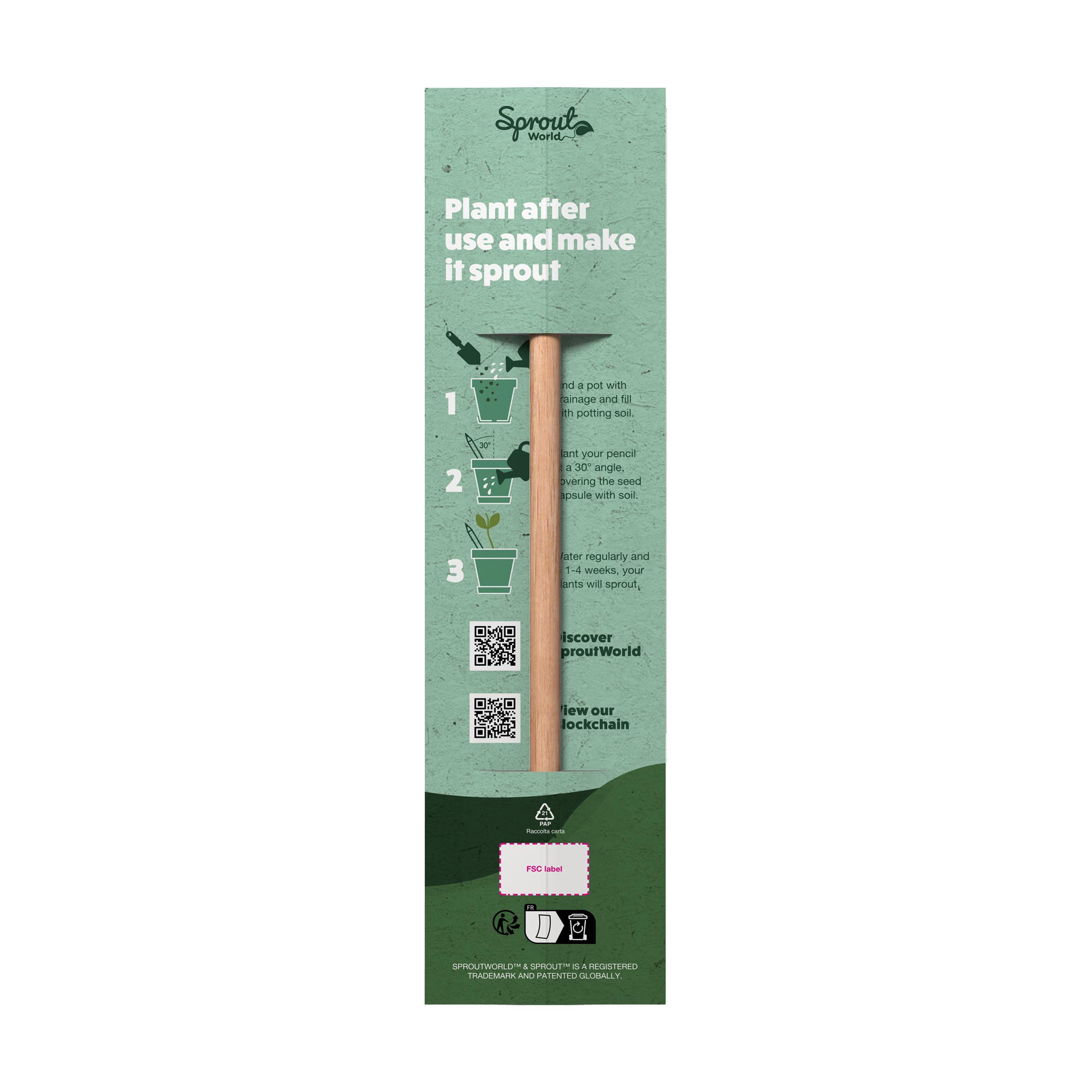 Sproutworld Set:  Sharpened Pencil & Header Card angespitzte Bleistift