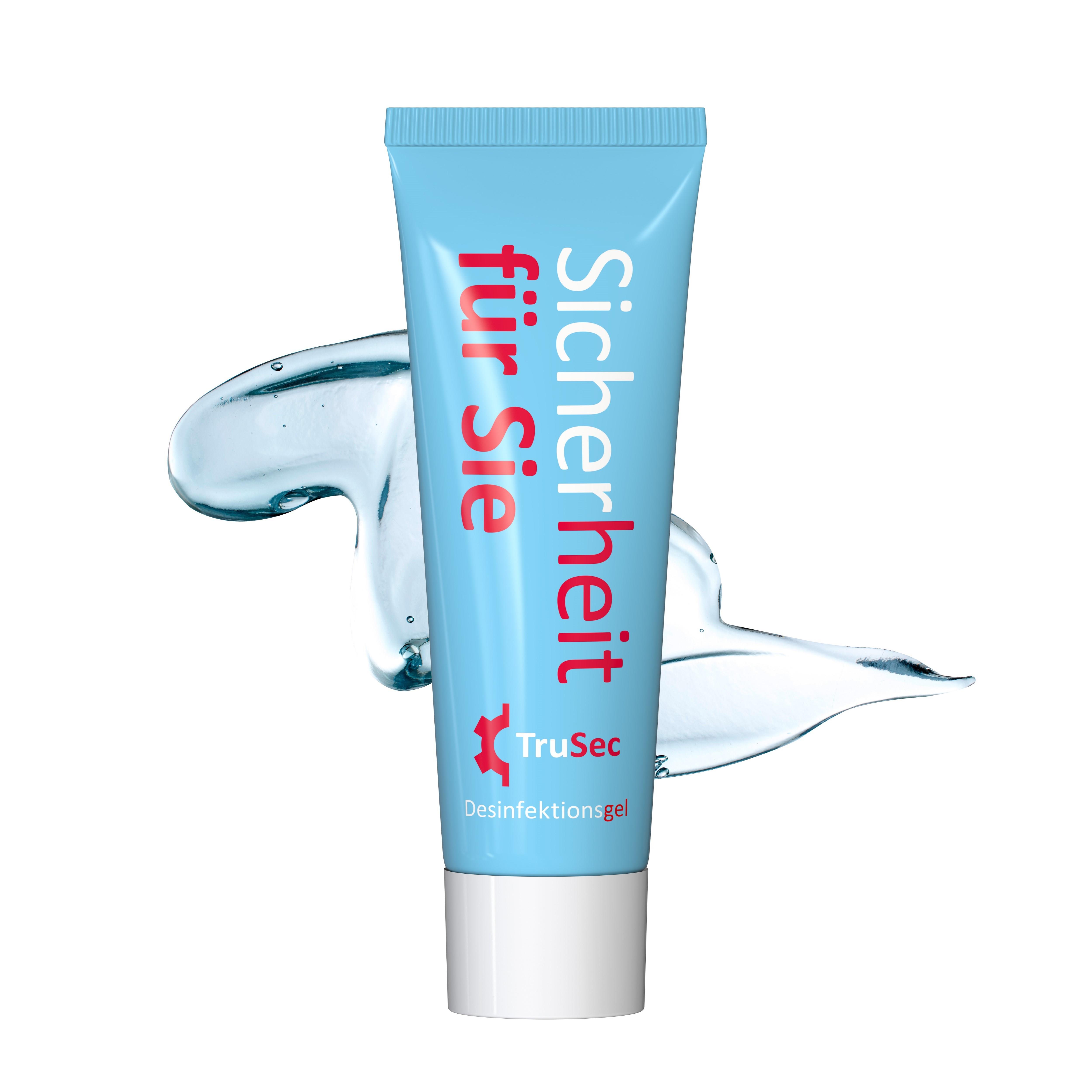 25 ml Tube - Hände-Desinfektionsgel (DIN EN 1500) - FullbodyPrint