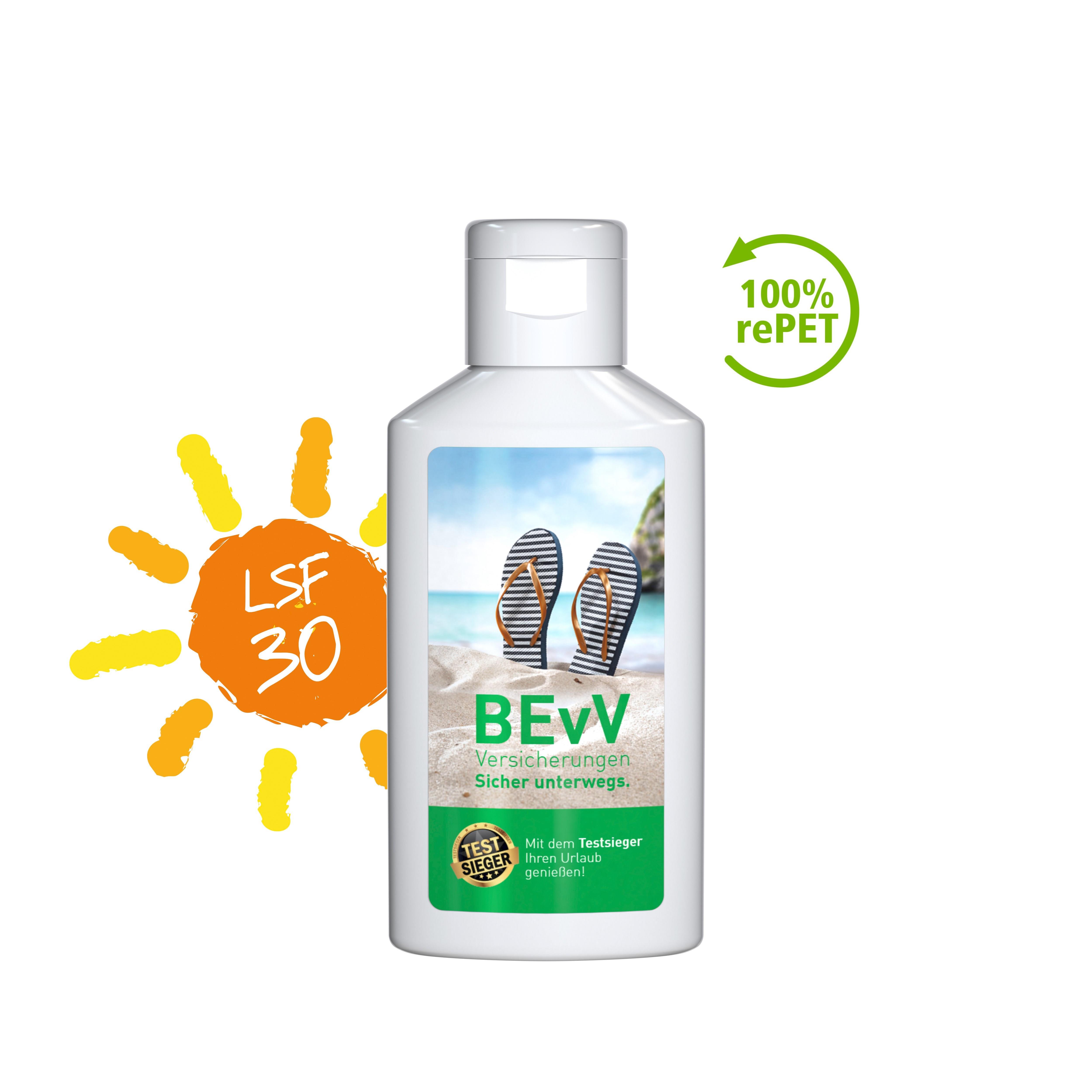 50 ml Flasche - Sonnenmilch LSF 30 - Body Label