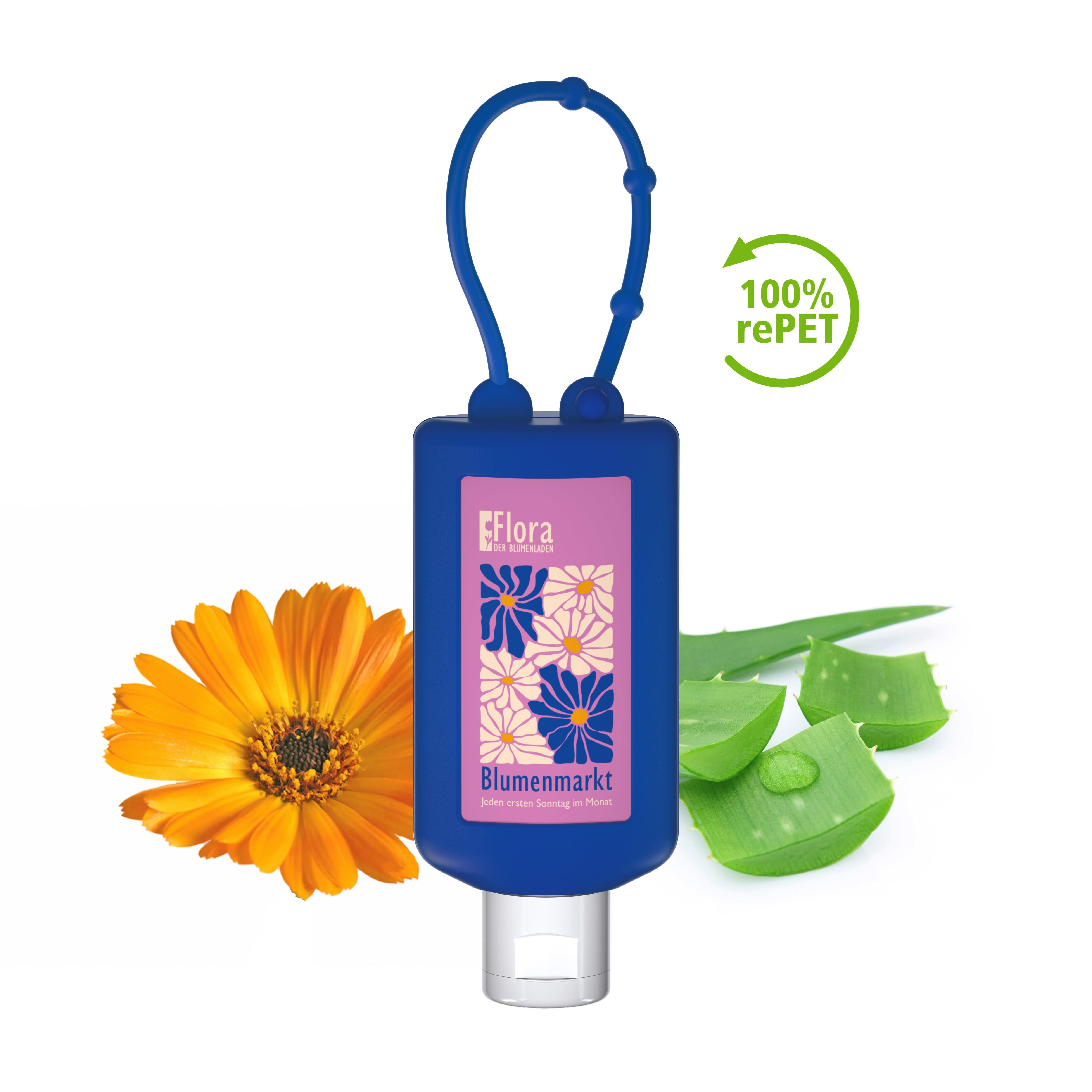 50 ml Bumper blau - Handbalsam ´Ringelblume - Aloe Vera´ - Body Label
