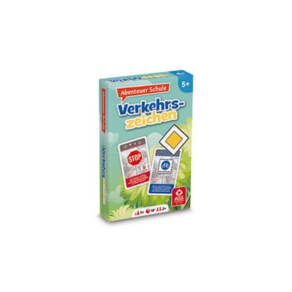 Lernspiele ´Abenteuer Schule´ - Verkehrszeichen, in Faltschachtel