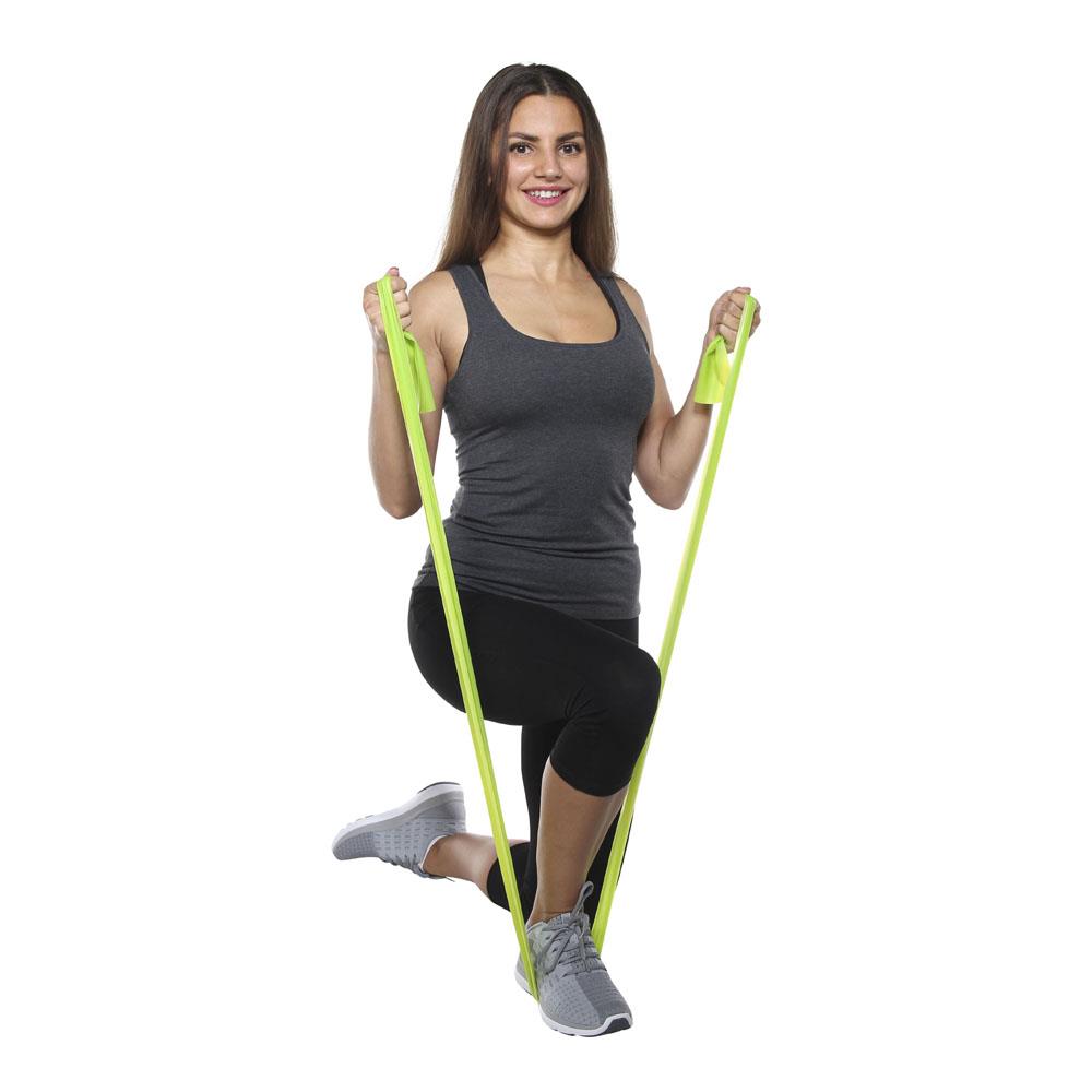Fitnessband grün (mittel) - vegan & aus Naturlatex - ab 400 St.
