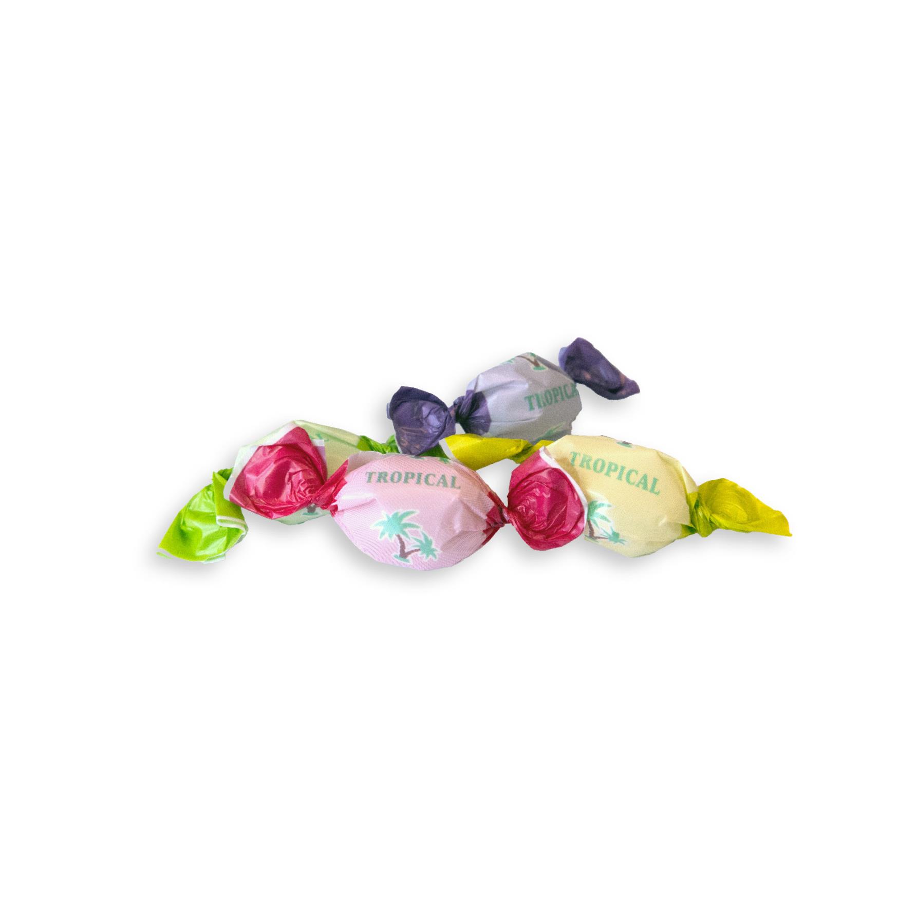 Bonbons Tropical Mix,   160 g, Inhalt: Bonbons Tropical Mix