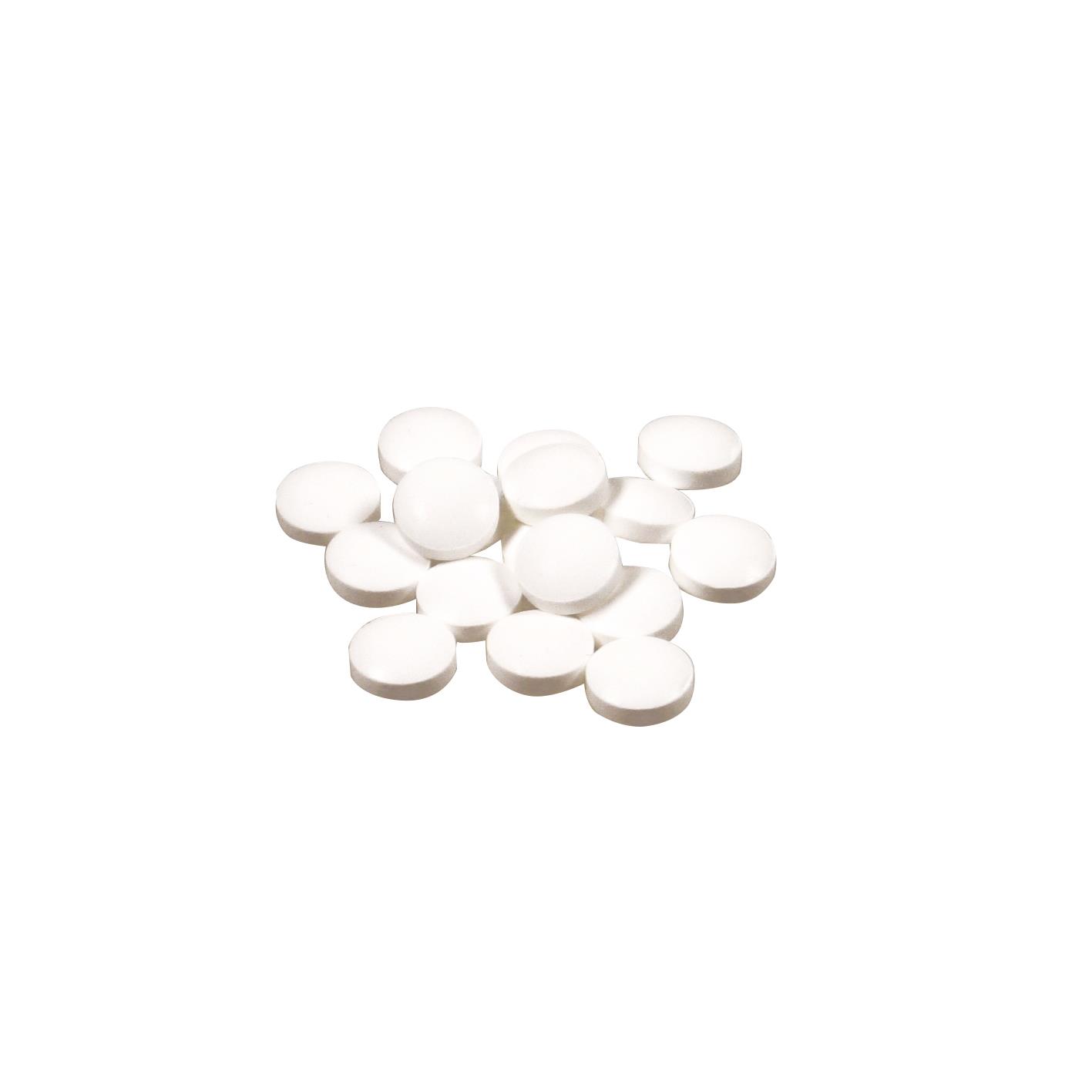 Klick-Dose-45, blank 12 g, Inhalt: Pfefferminz-Pastillen; zuckerfrei