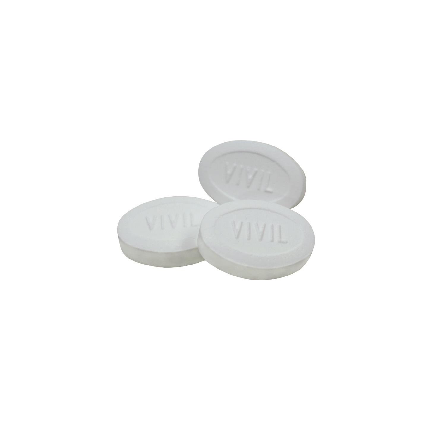 Klick-Dose-75, blank 45 g, Inhalt: Pfefferminzdragees (Dose)