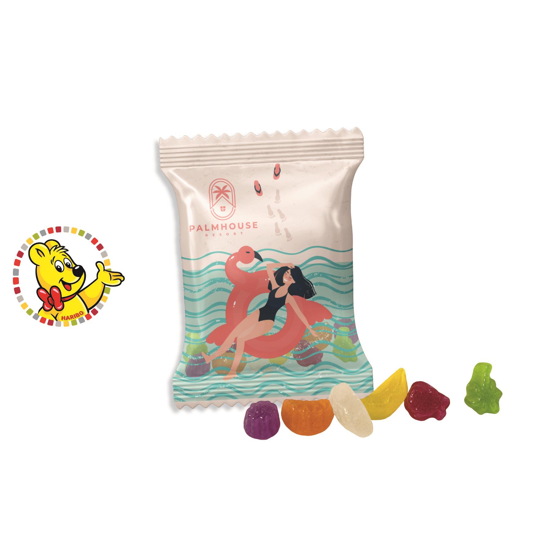 HARIBO Standardformen Werbetüte,   6,5 g, Inhalt: HARIBO Tropi-Frutti