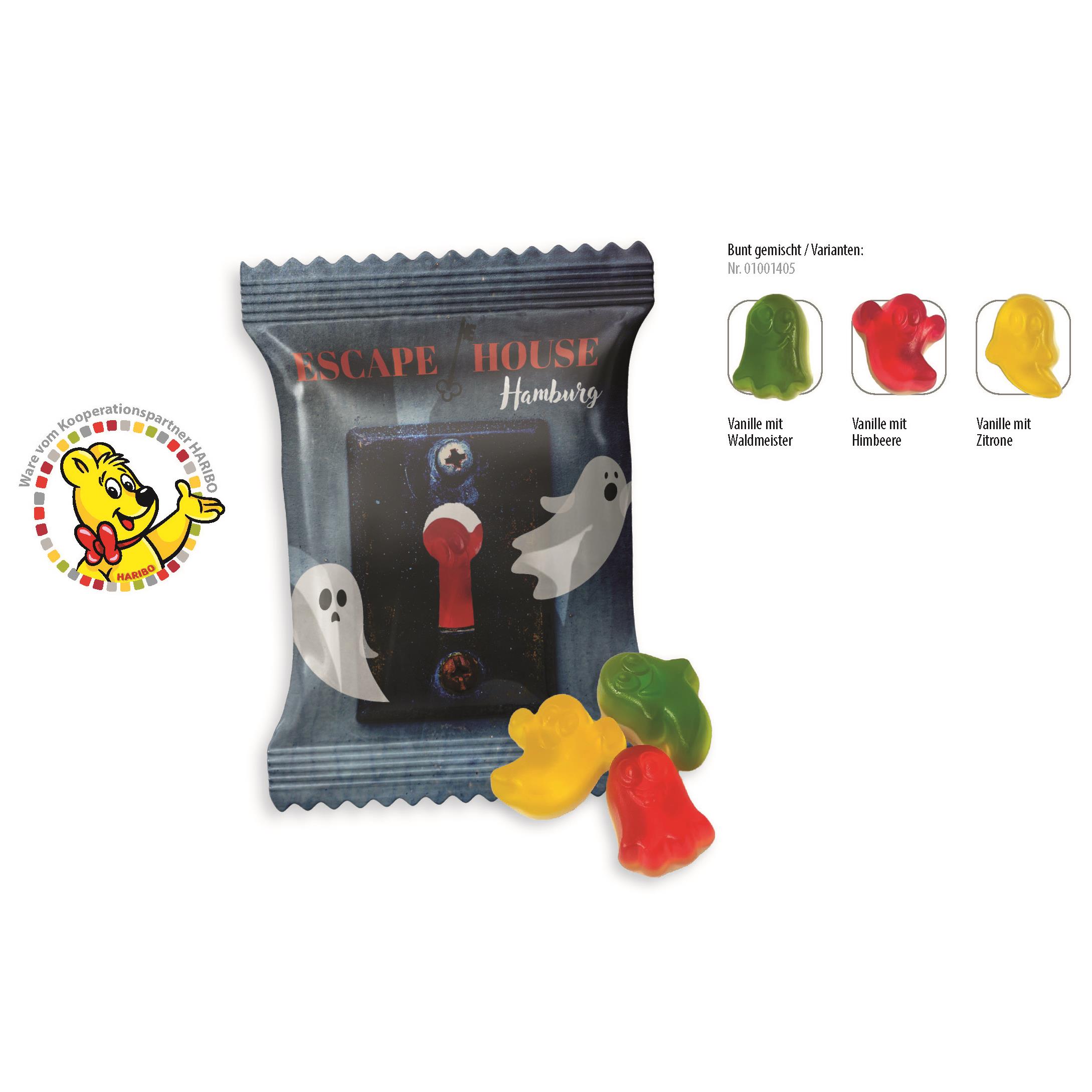 HARIBO Wackelgeister Werbetüte,   3 Stück, Inhalt: HARIBO Wackelgeister