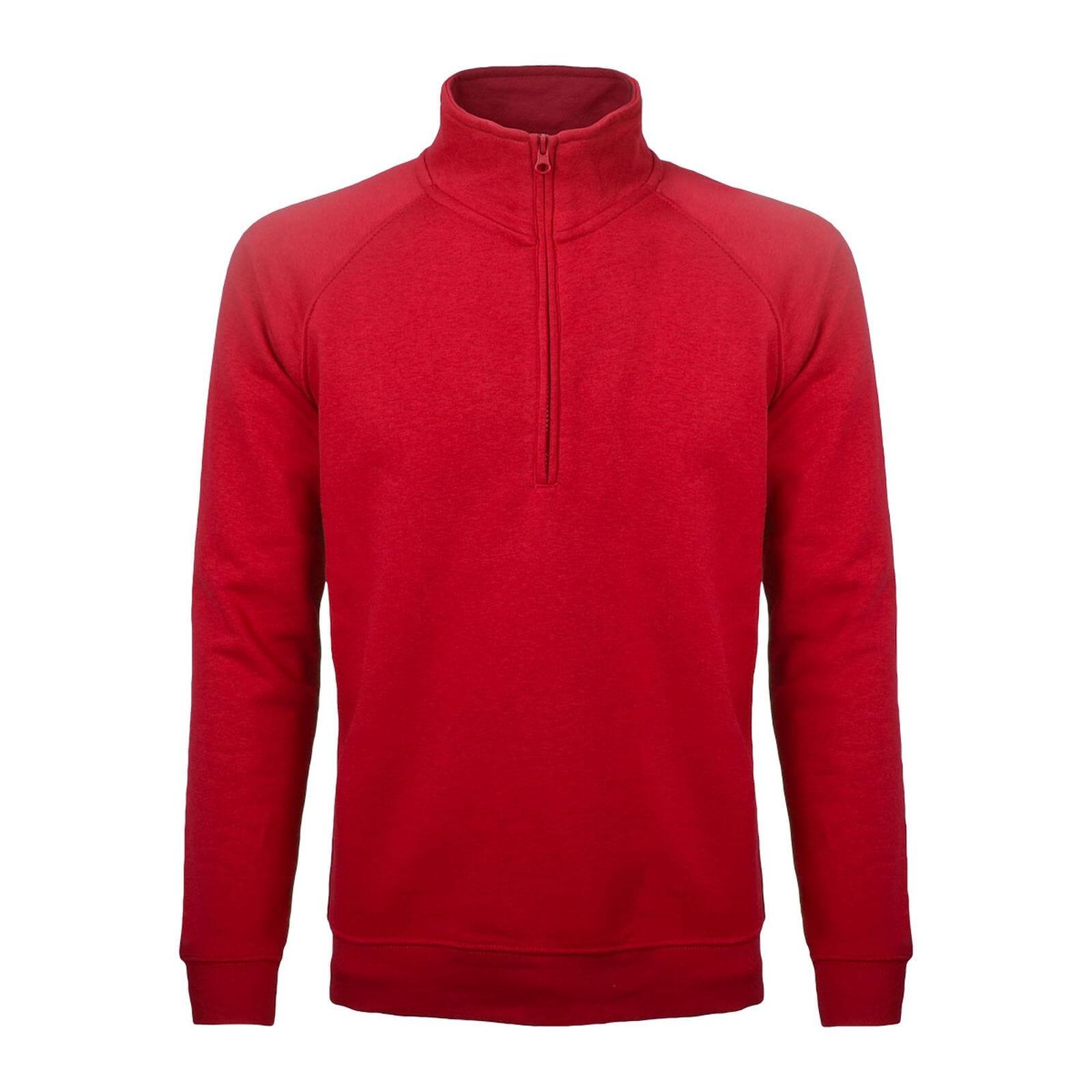 BS Sirio Pullover mit halbem Reißverschluss, 280 gr/m²