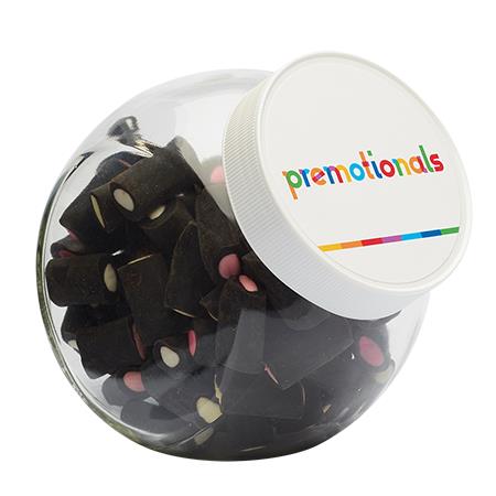 Bonbonglas 870 ml. zum Befüllen mit verschiedenen Füllungen aus Europa