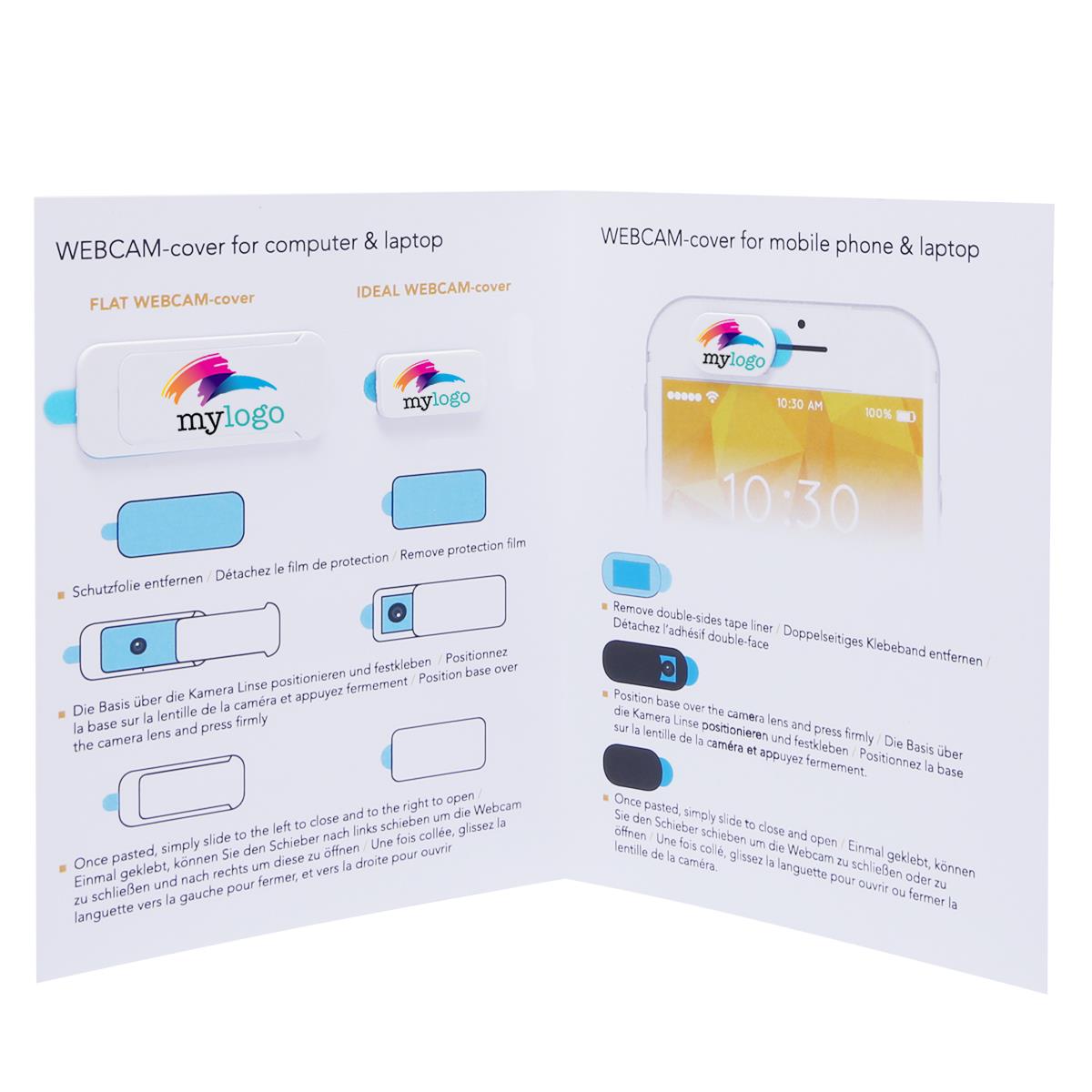 Webcam Cover Security Set