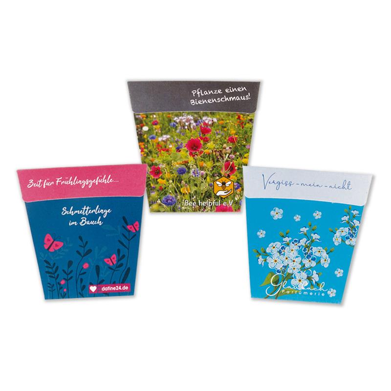 POTTI Card (Weiß) - Samenset