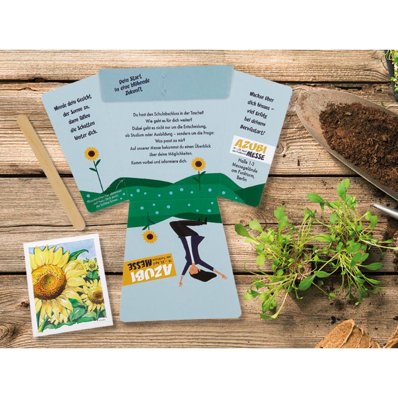 POTTI Card (Weiß) - Samenset