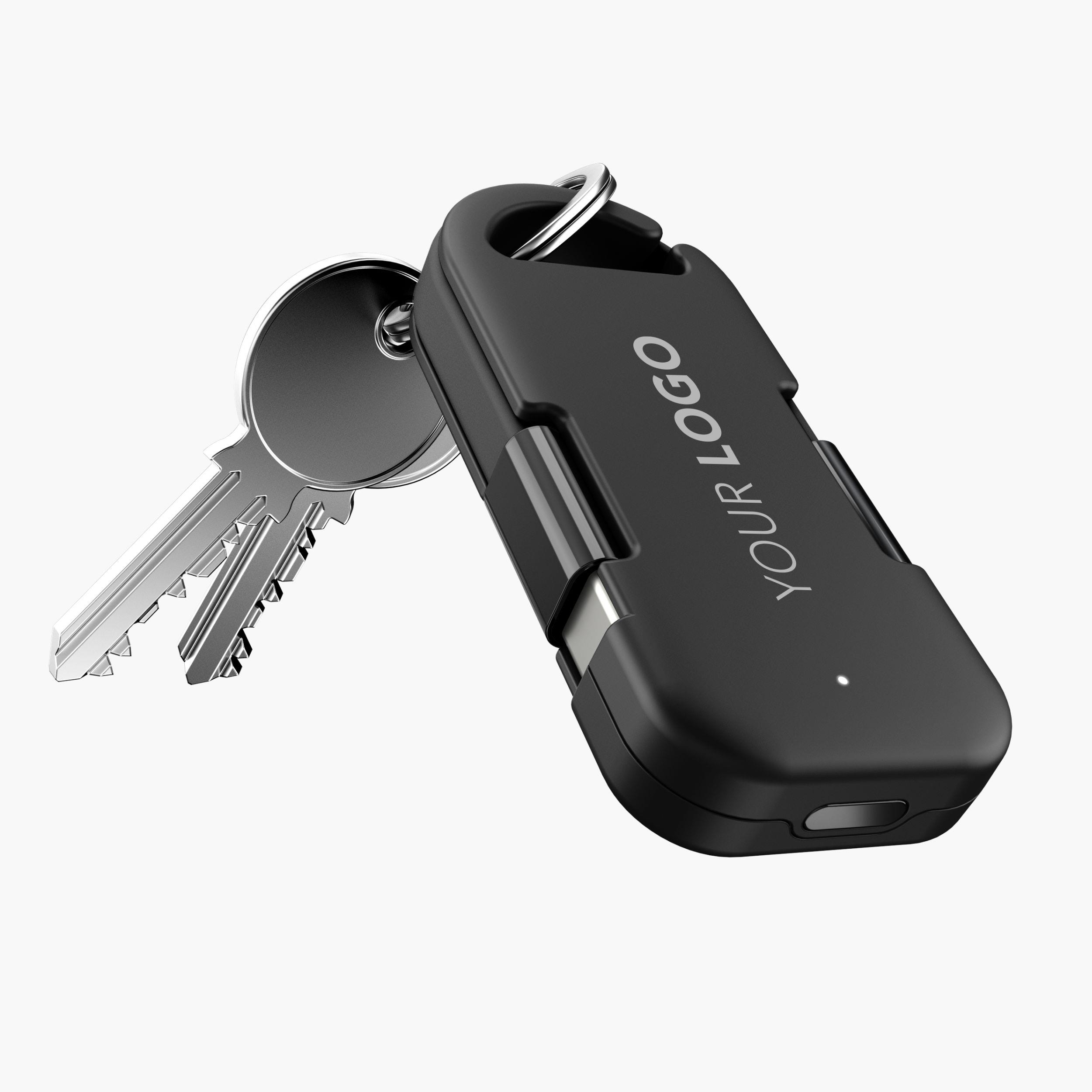 Evergreen Go - Die Notfall-Powerbank für den Schlüsselbund - Schwarz