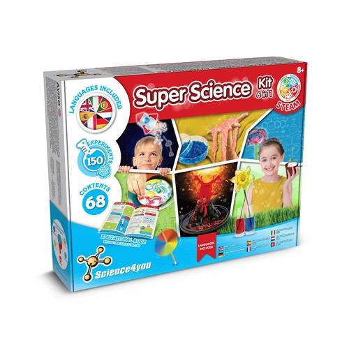 6 in 1 Super Science Kit I. Lernspiel für Kinder