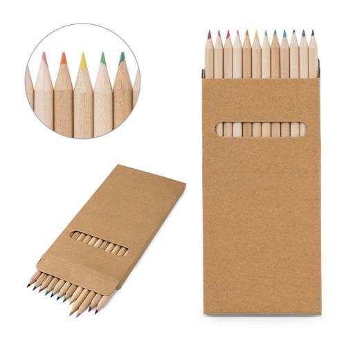 CROCO. Buntstift Schachtel mit 12 Buntstiften