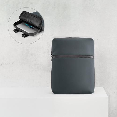 URBAN BACKPACK. 14´´Laptop-Rucksack aus Softshell und Tarpaulin