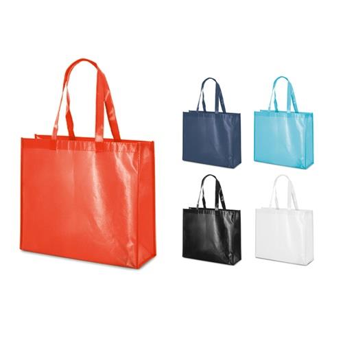 MILLENIA. Tragetasche aus laminiertem Non-Woven (110 g/m²)