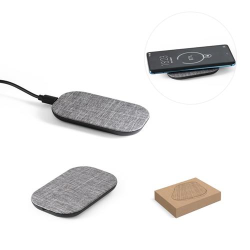 RENEWAL CHARGER. Schnelles 10W wireless Ladegerät aus recyceltem PET (100 % rPET)