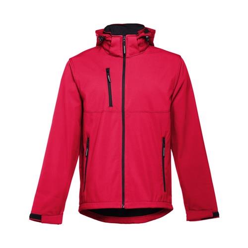 THC ZAGREB II. Herren-Softshell-Jacke aus Polyester und Elastan