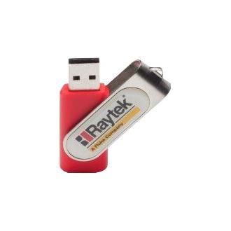 USB-Stick C05 Doming USB 2.0 Flash Disk   2 GB Rot