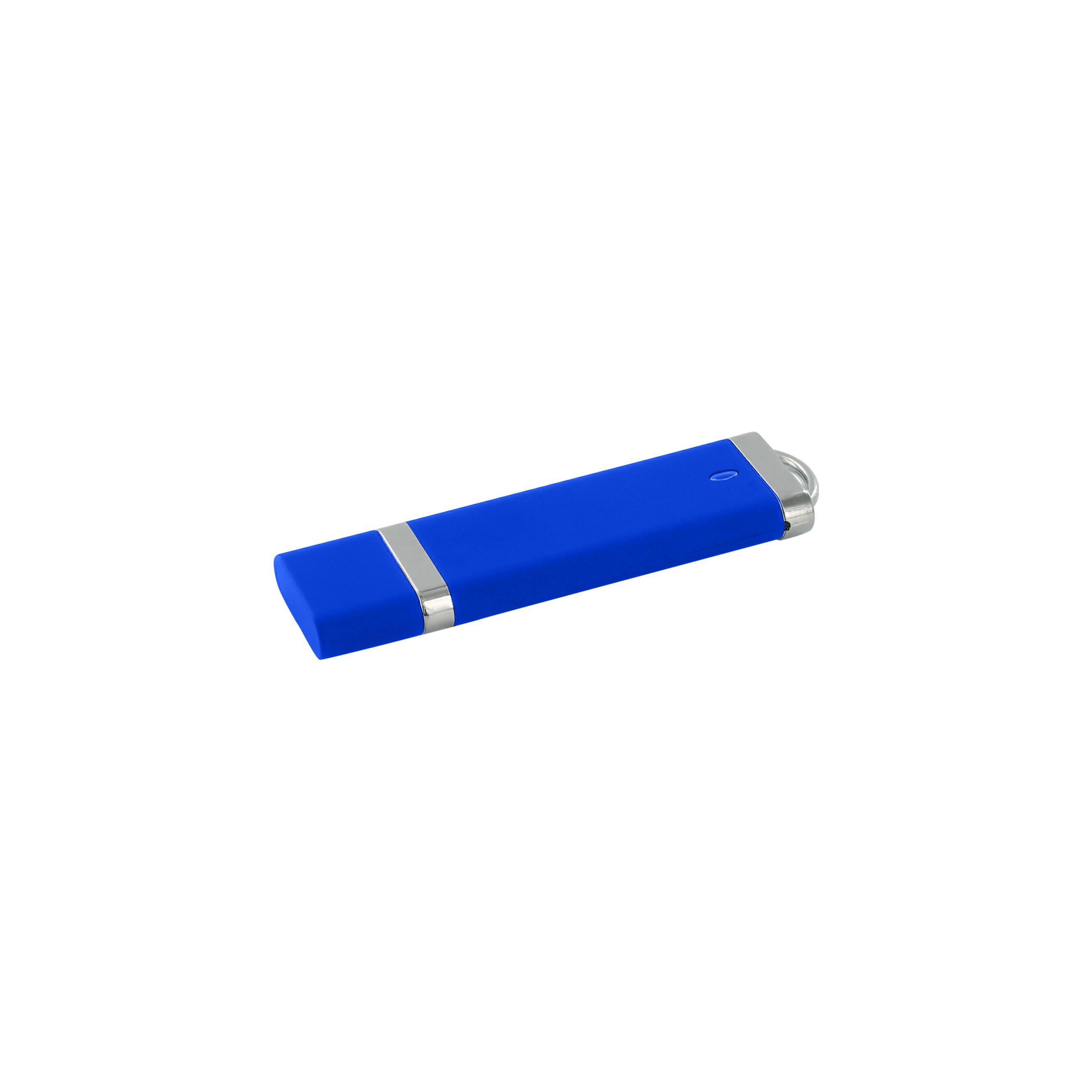 USB-Stick C10 USB 3.0 Flash Disk 128 GB Blau matt (gummiert)