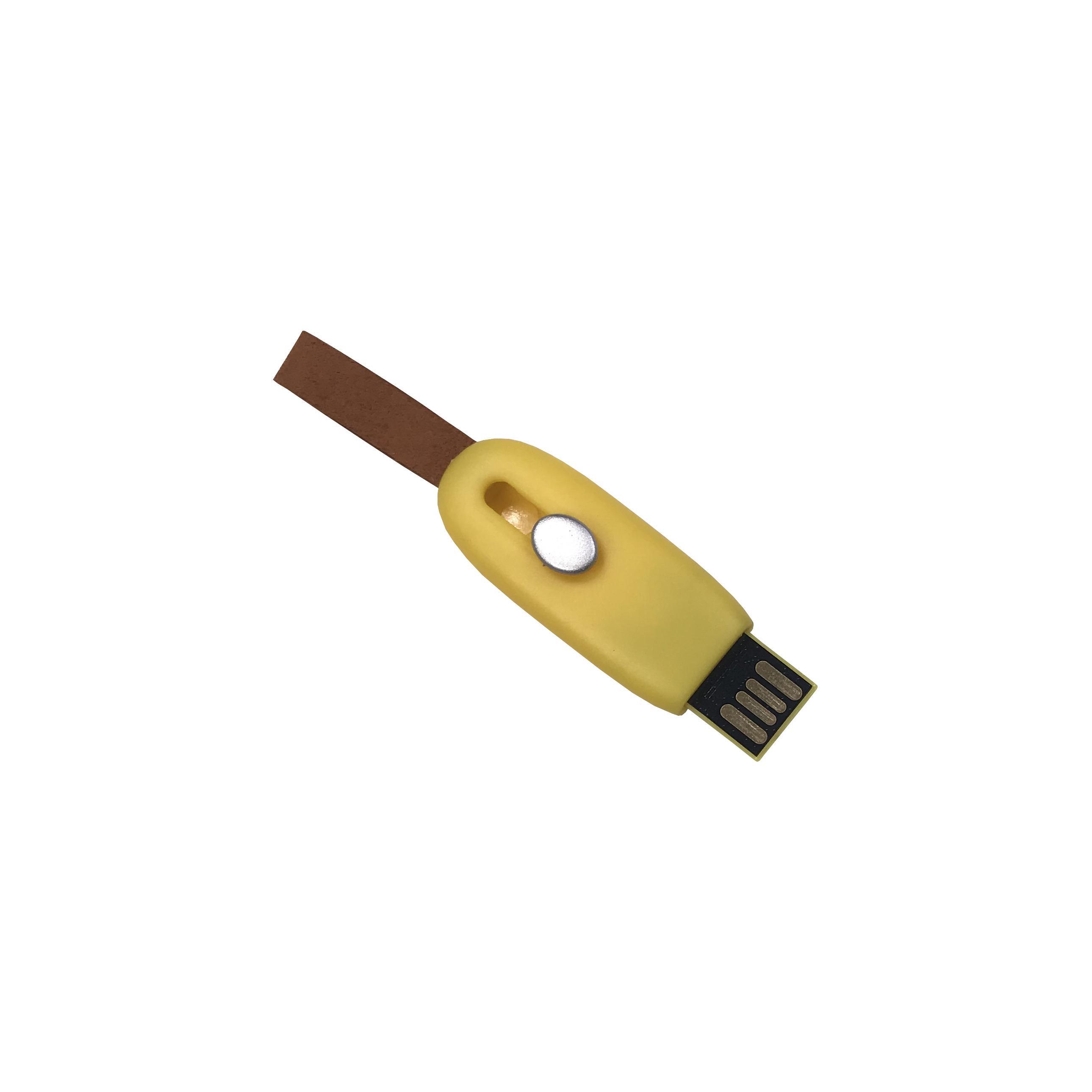 USB-Stick Mini 074 USB 2.0 COB   4 GB Gelb