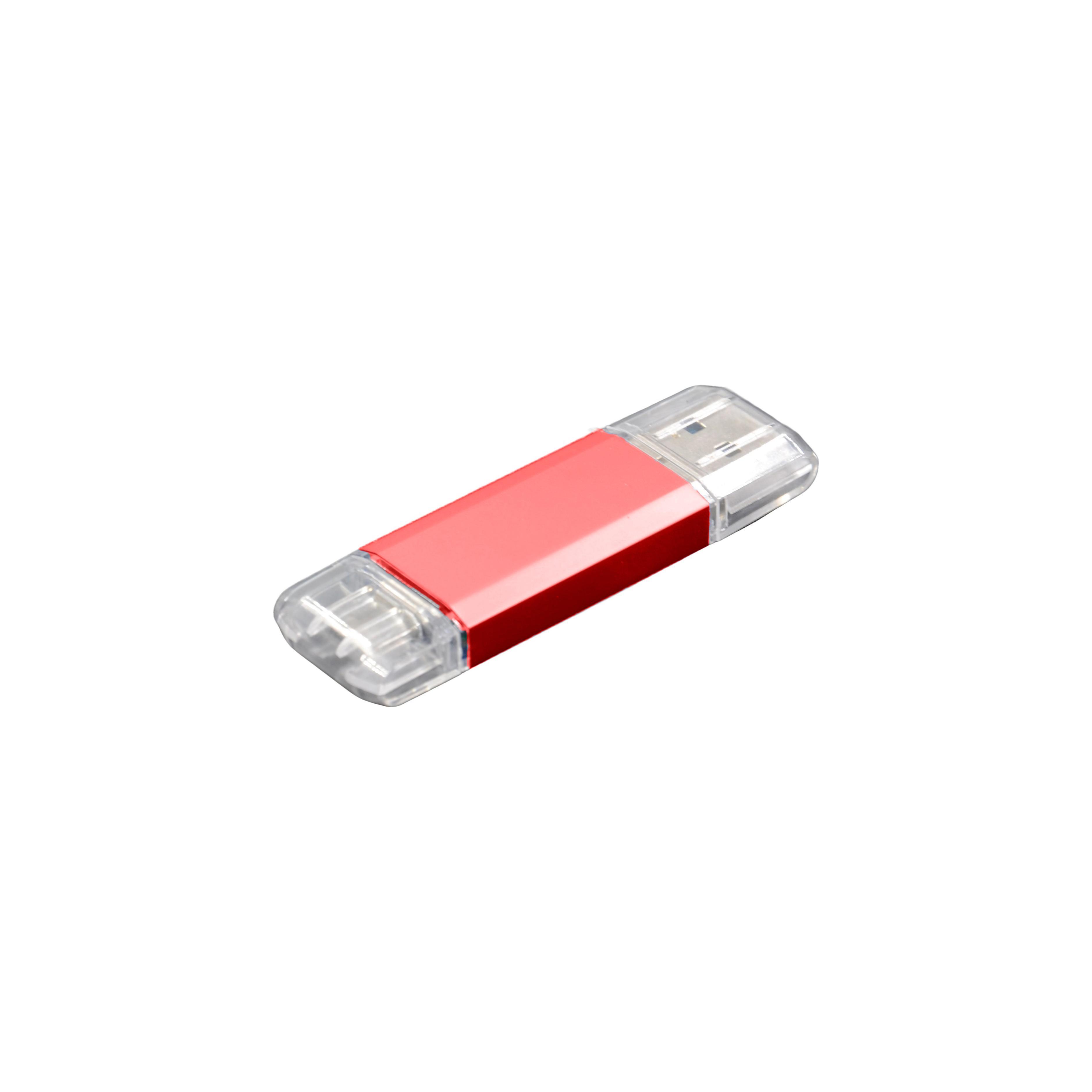 Modell F47 Typ C USB 2.0 Flash Disk  16 GB Rot