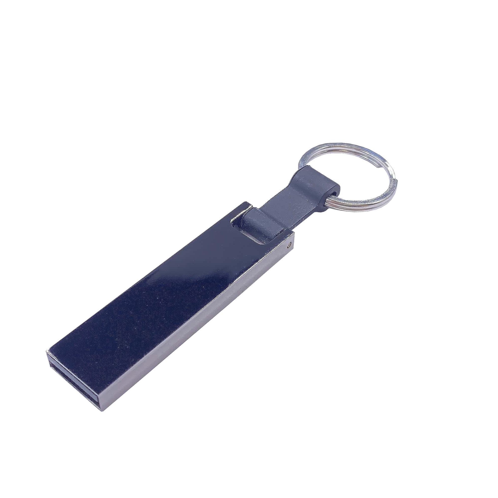 Modell Mini 070 USB 3.0 COB  16 GB Gun-Metallic (glänzend), Silikonband Sonderfarbe