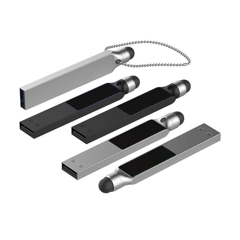 USB-Stick LED 06 USB 2.0 COB   1 GB Schwarz