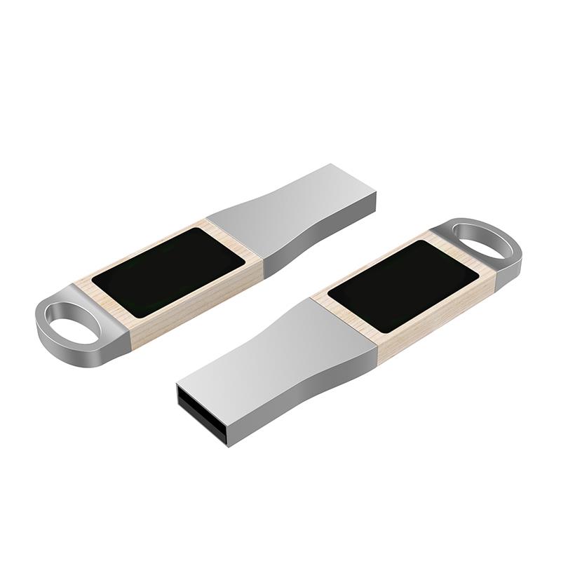 USB-Stick LED 09 USB 2.0 COB   8 GB Bambus