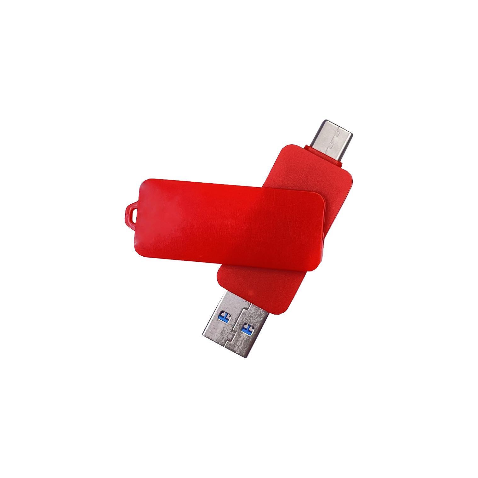 USB-Stick OTG F54 Typ C USB 2.0 Flash Disk   8 GB Rot