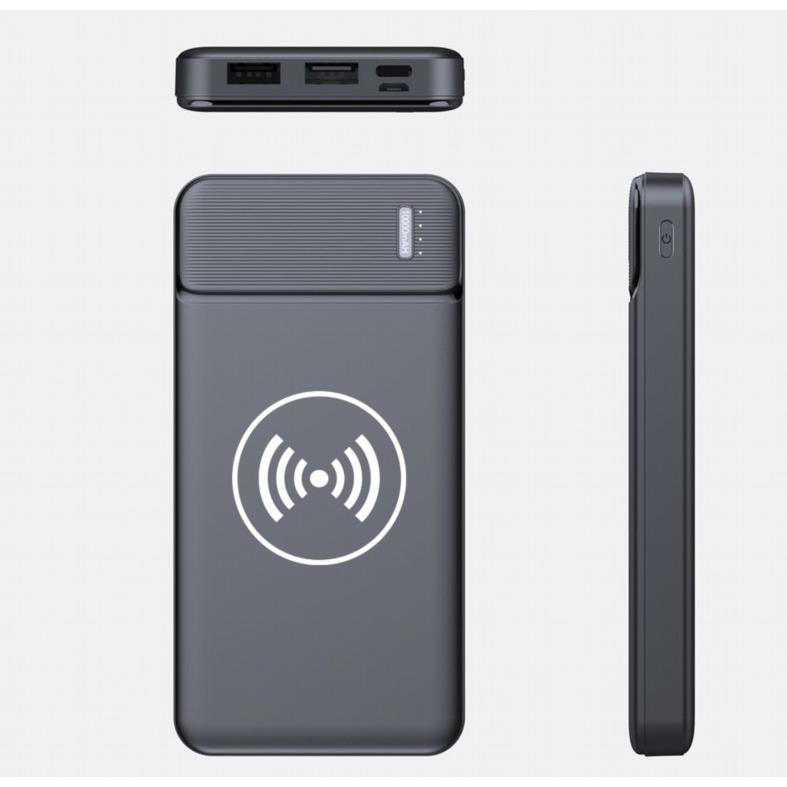 Powerbank PB-103 QI Wireless Charging 5W und 4000 mAh Akku Weiß (matt)