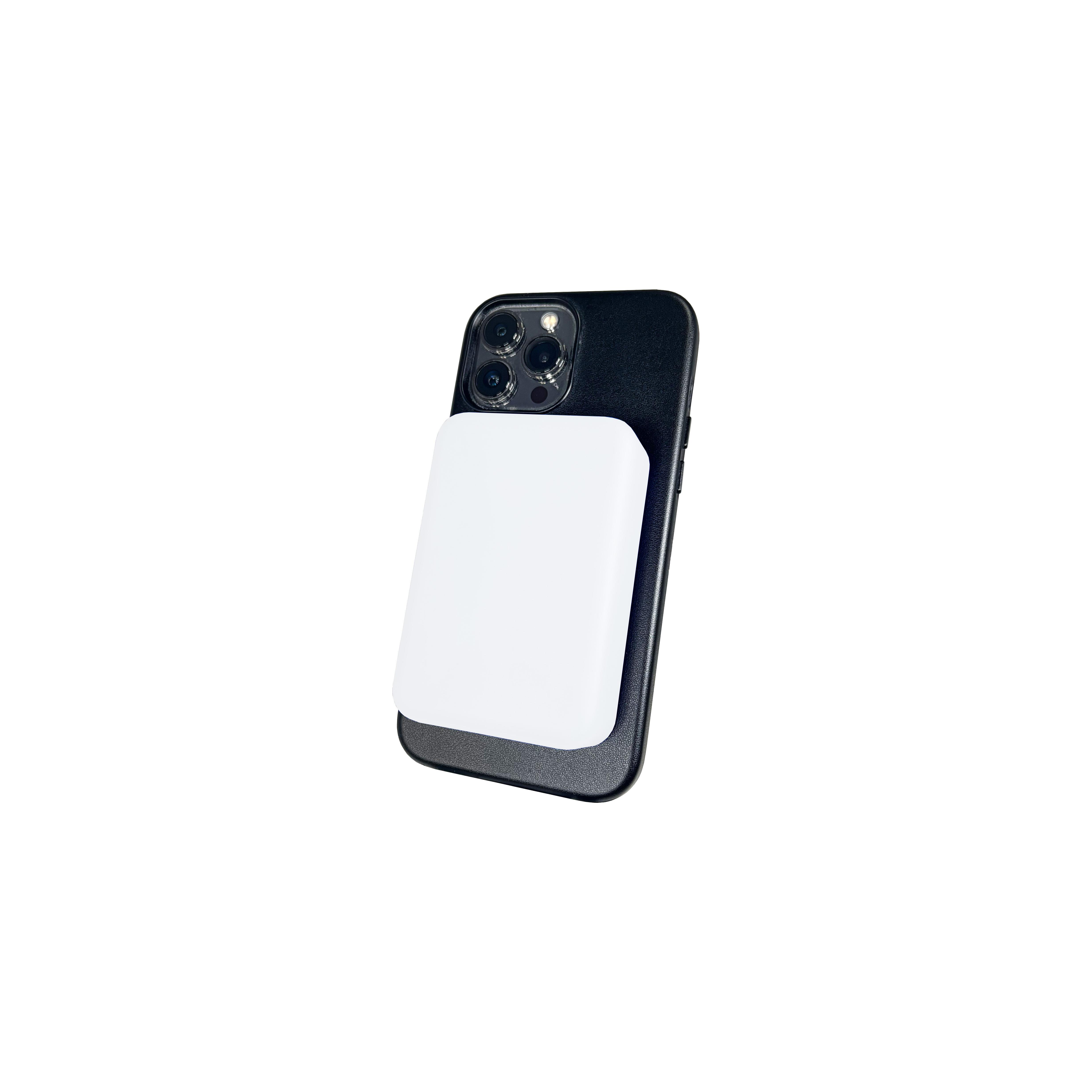 Magnetic Powerbank PB-72 QI Wireless Charging 15W und 10000 mAh Akku Weiß