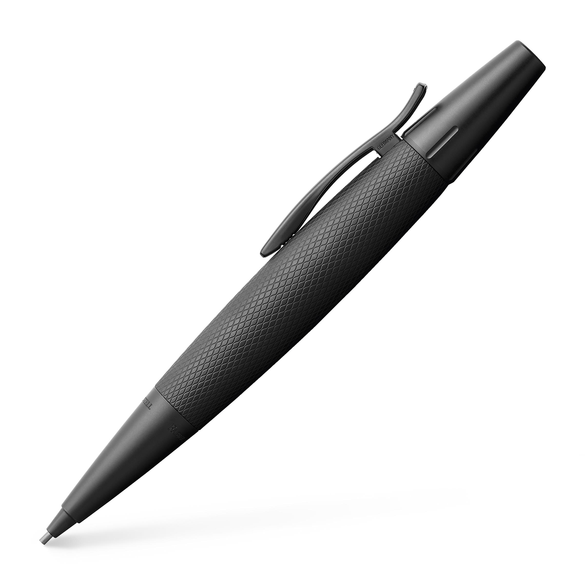 E-Motion Pure Black Drehbleistift Faber-Castell