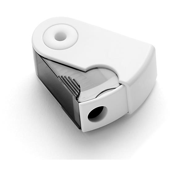 Sleeve Mini Einfachspitzer Weiss Faber-Castell