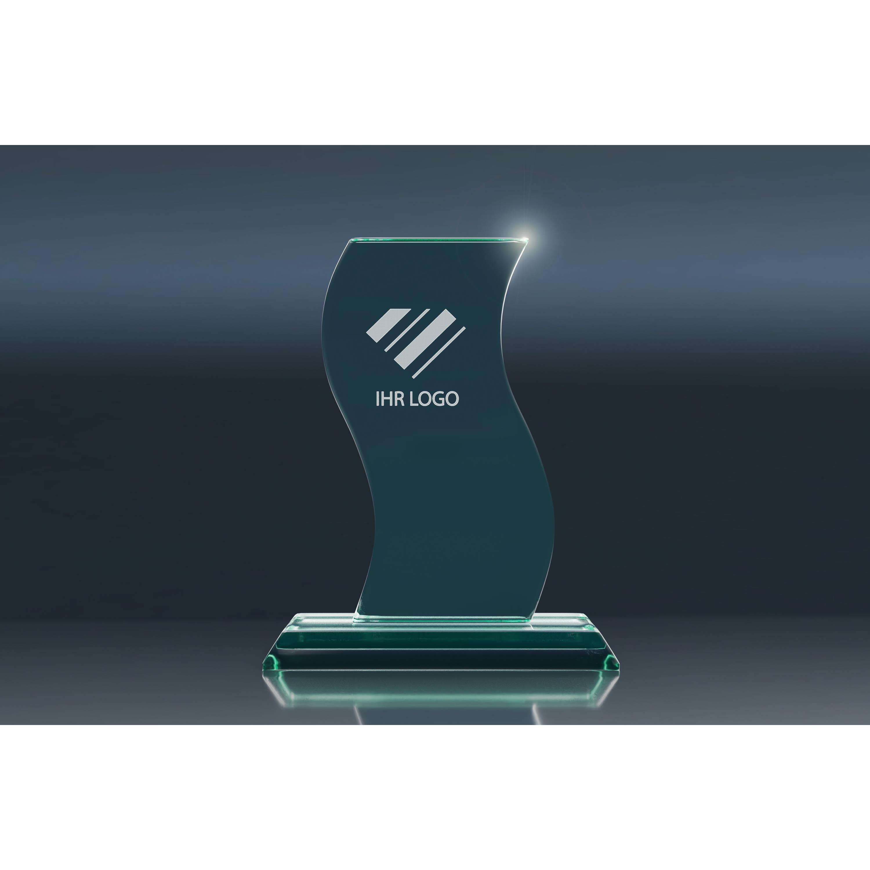 Crystal-Trophy THIN WAVE (S)