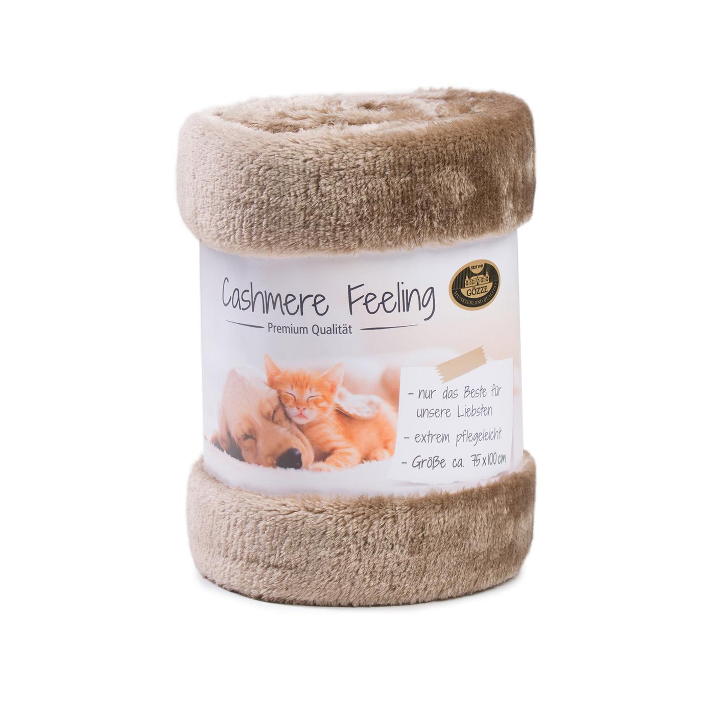 Premium Cashmere Feeling Decke für Tiere