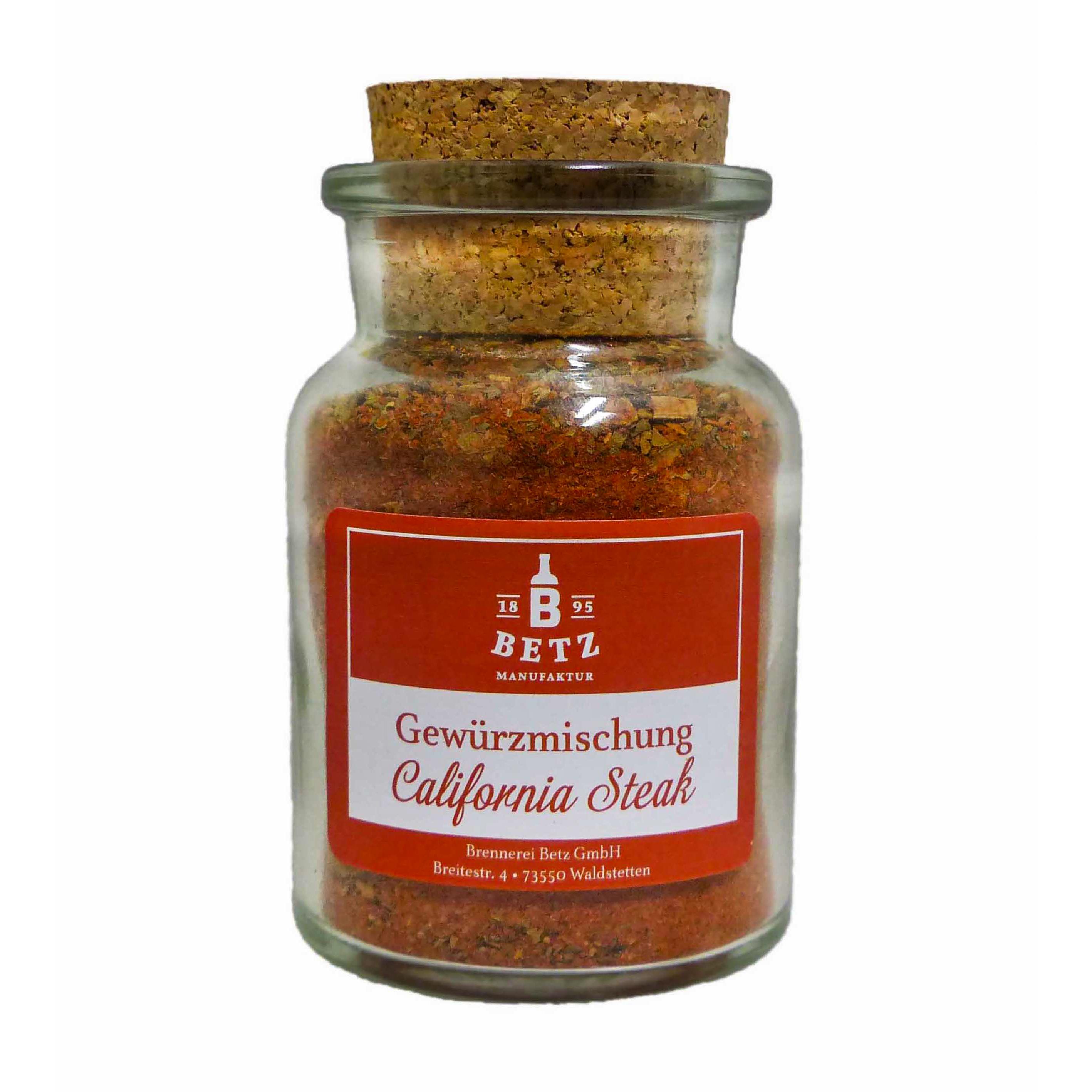California Steak Gewürzmischung im Korkenglas, 100 g